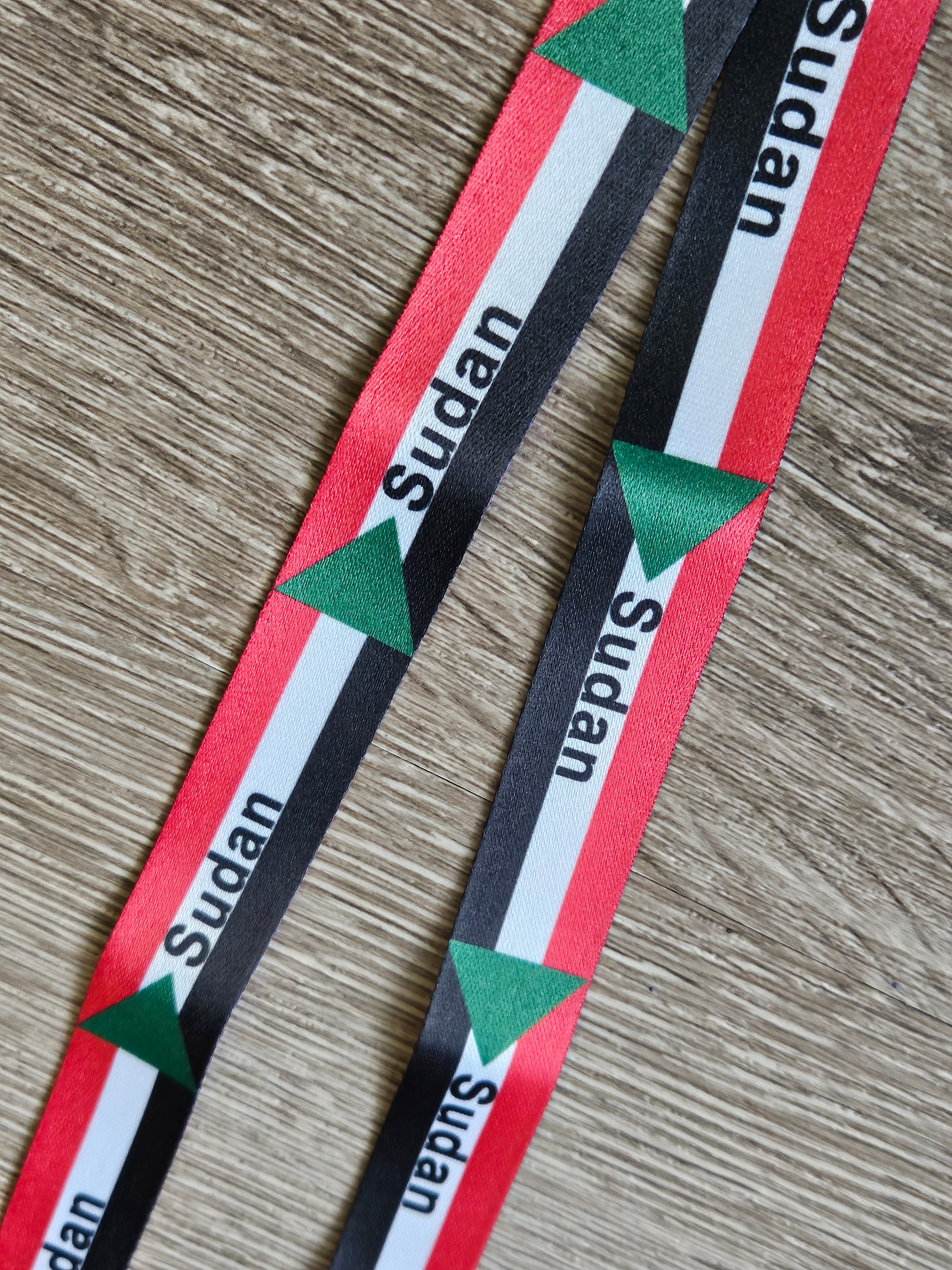 Lanyard - Country Key Holder / Badge Holder / ID Holder - Habibi Heritage
