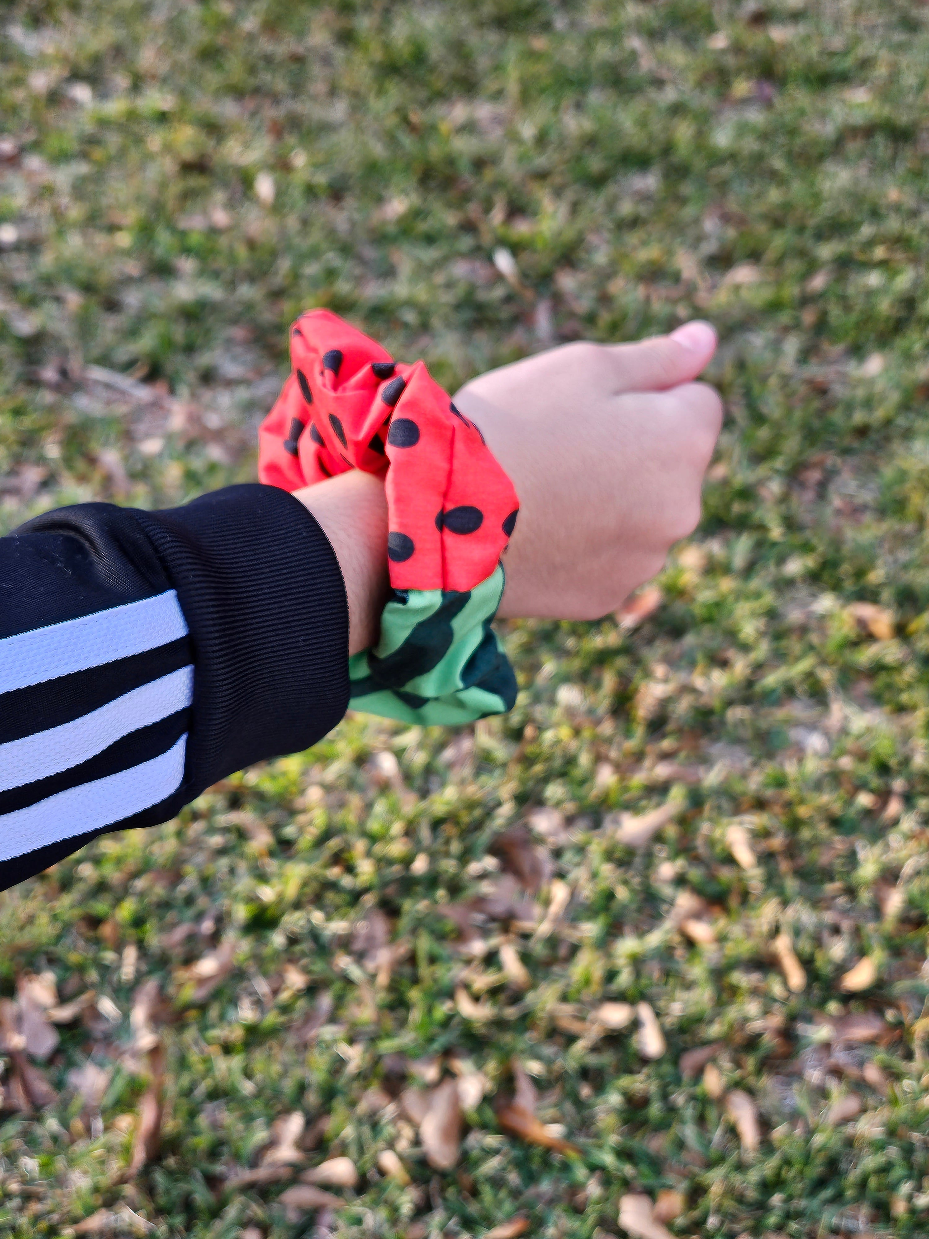 Watermelon Scrunchie or Headband - Habibi Heritage