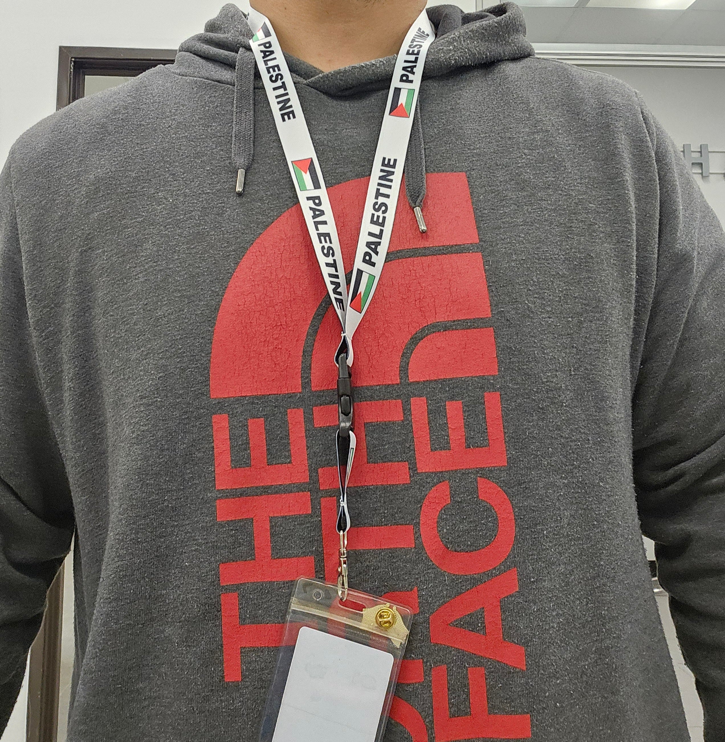 Lanyard - Palestine or Keffiyeh Key Holder / Badge Holder / ID Holder - Habibi Heritage