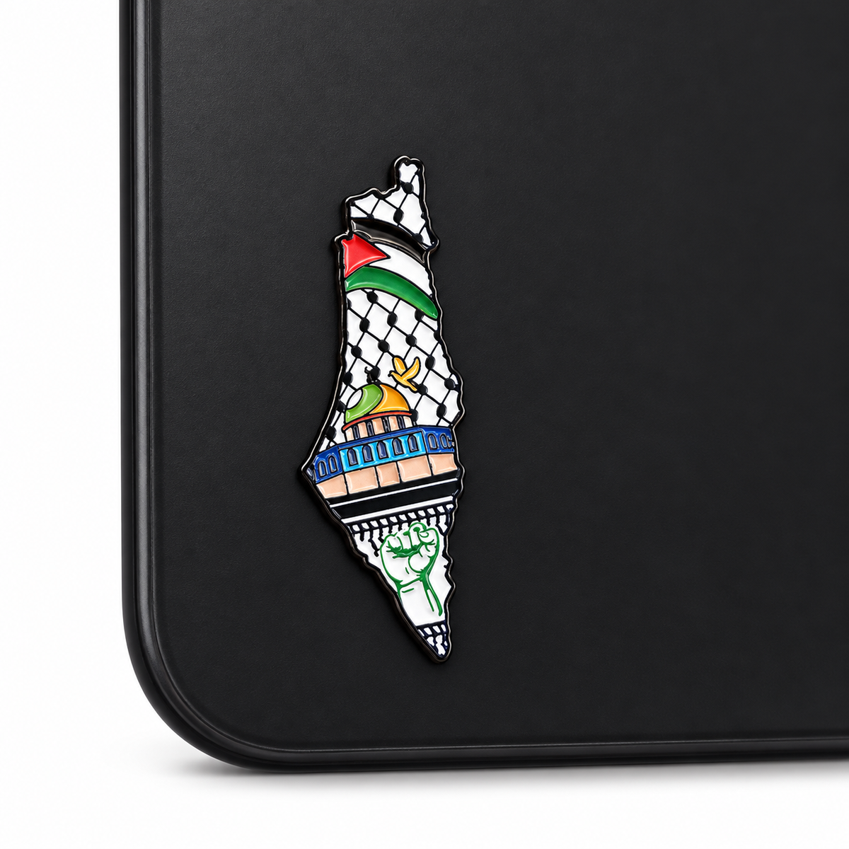 Palestine Metal Phone Stickers Assorted
