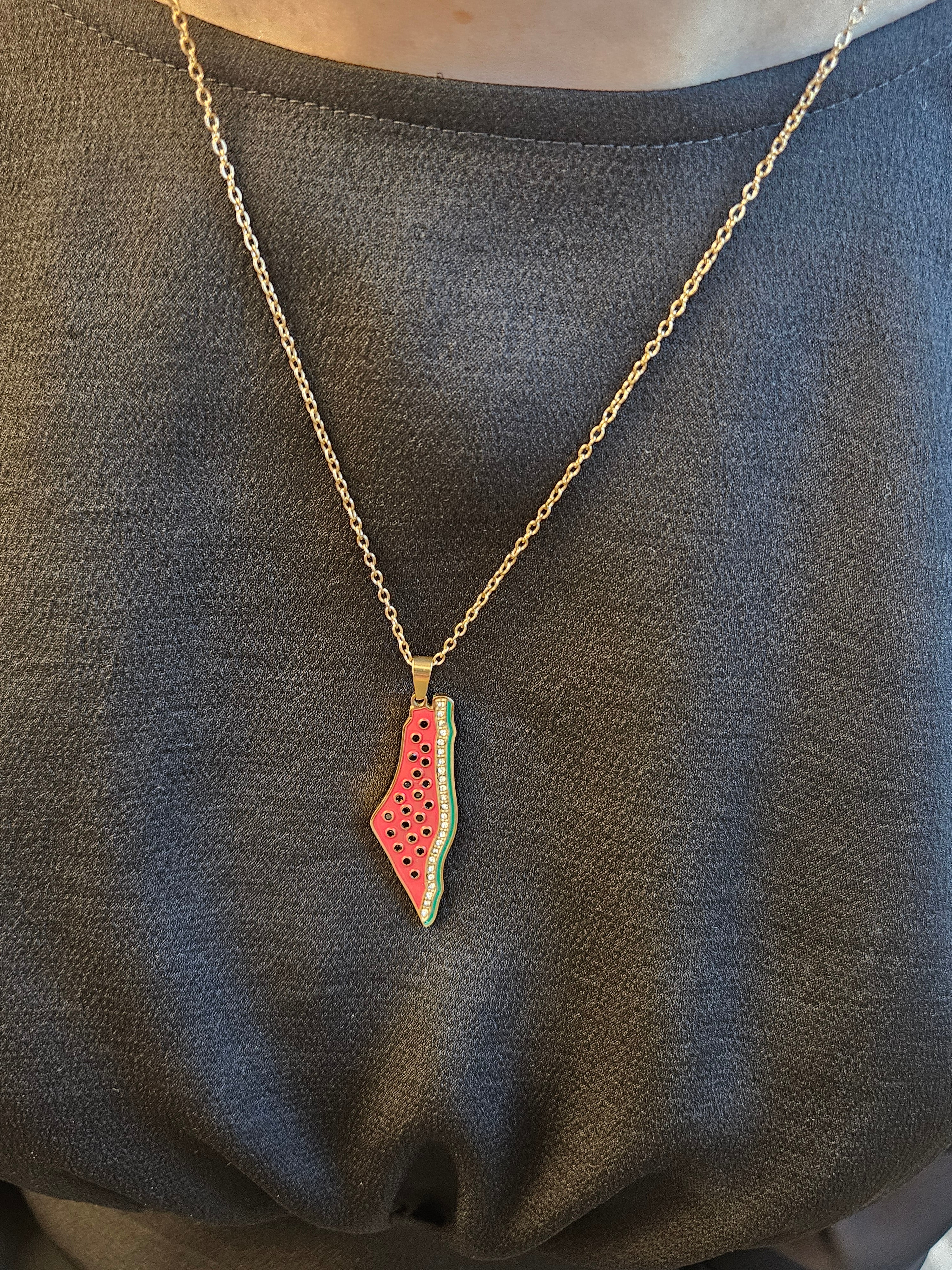 Watermelon Necklace