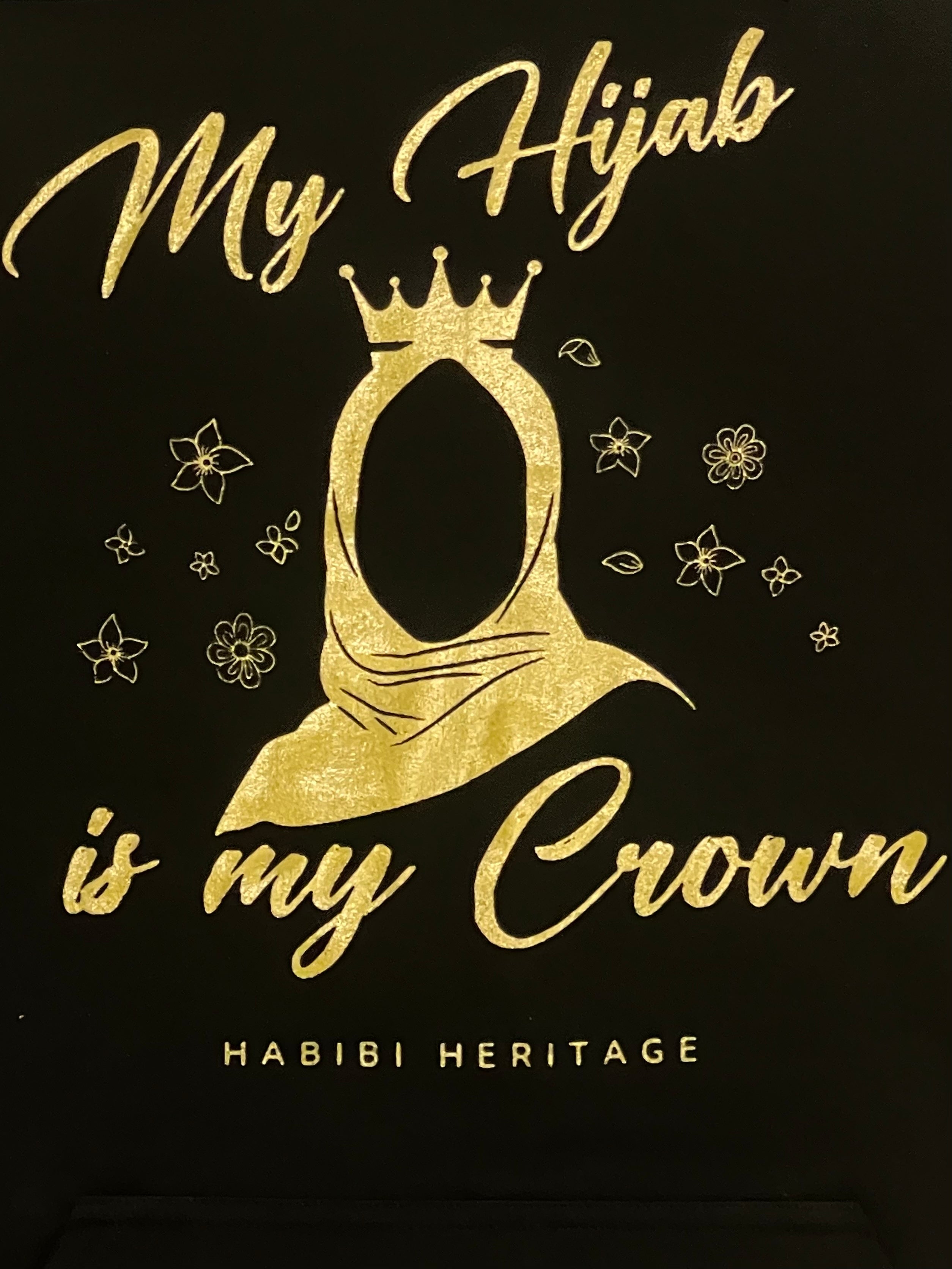 My Hijab is my Crown Hoodie - Habibi Heritage