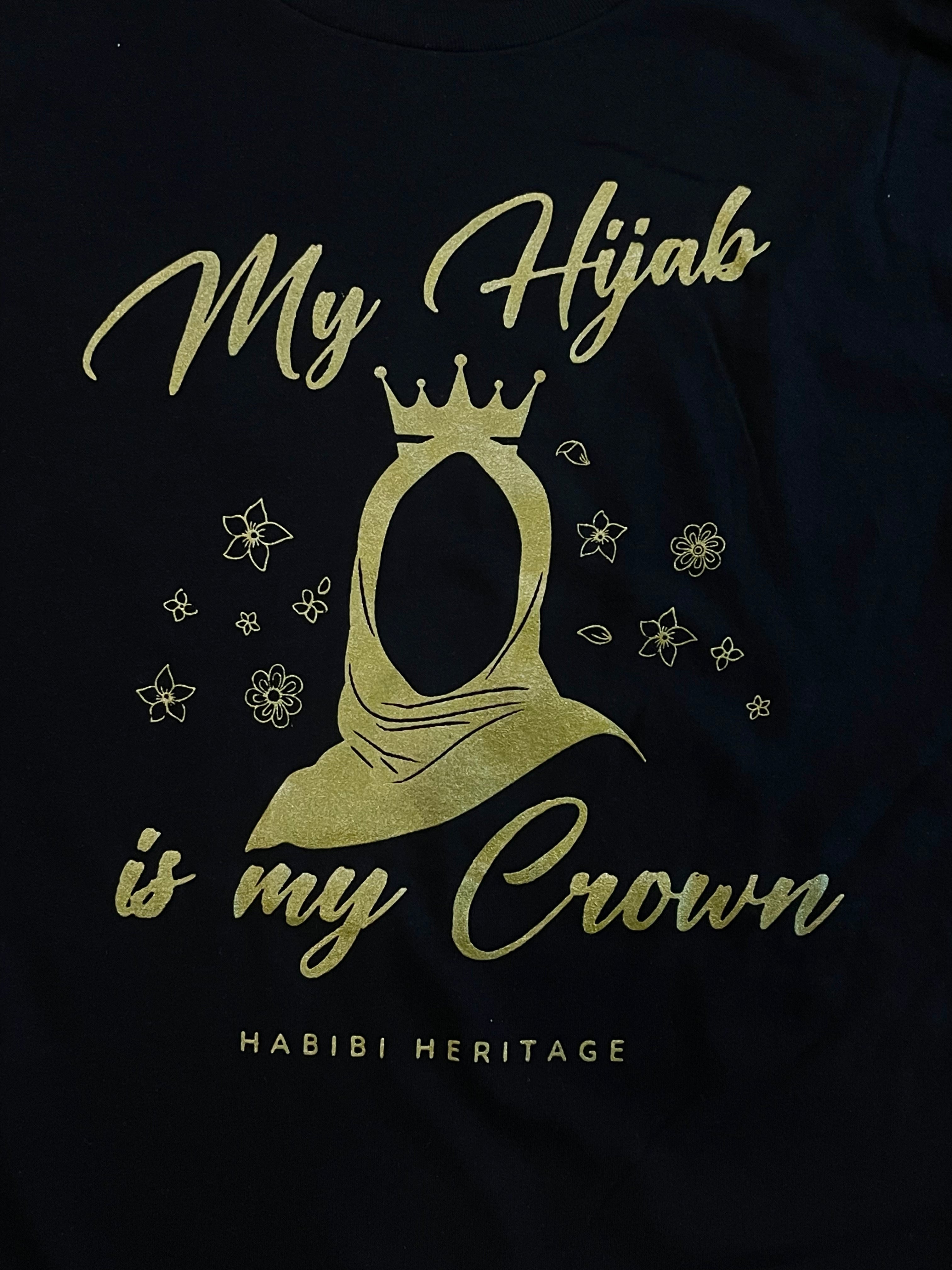 My Hijab Is My Crown Long Sleeve - Habibi Heritage