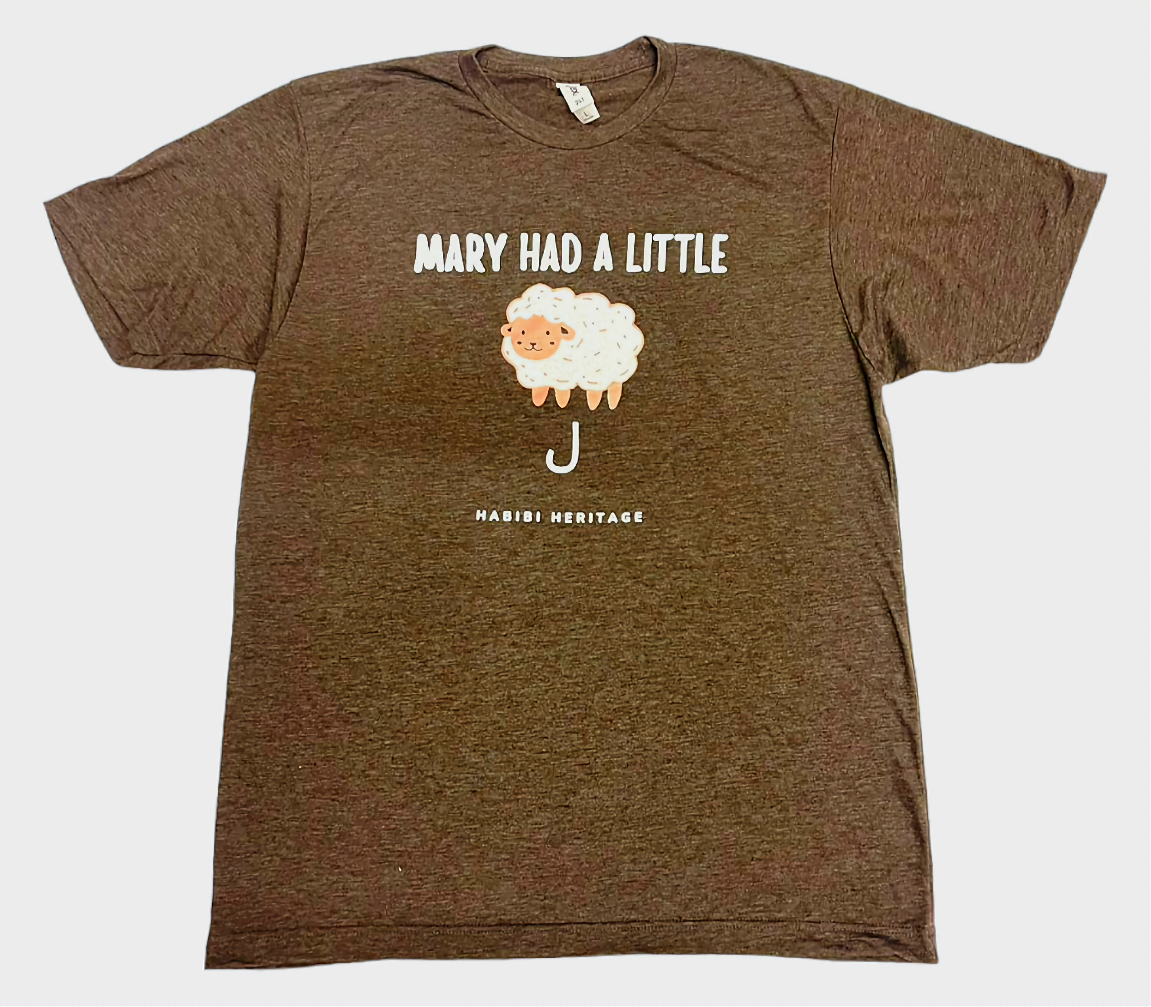 Mary Had A Little ﻝ (Lamb) T-shirt - Habibi Heritage
