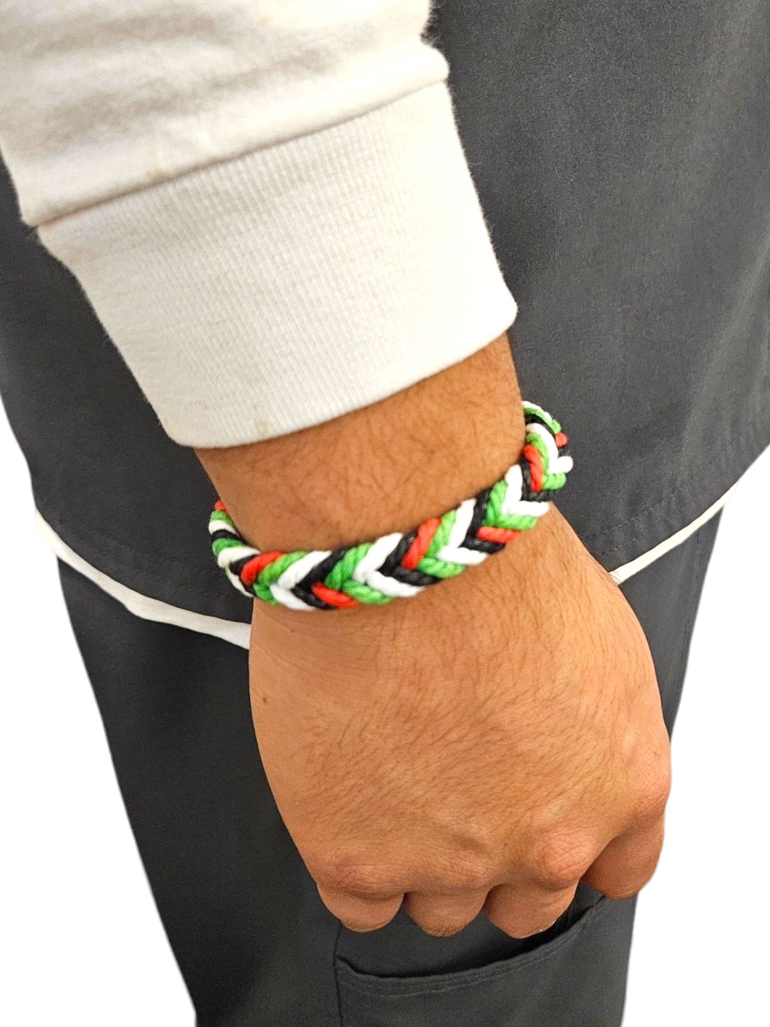 Palestine Colors Adjustable Bracelet