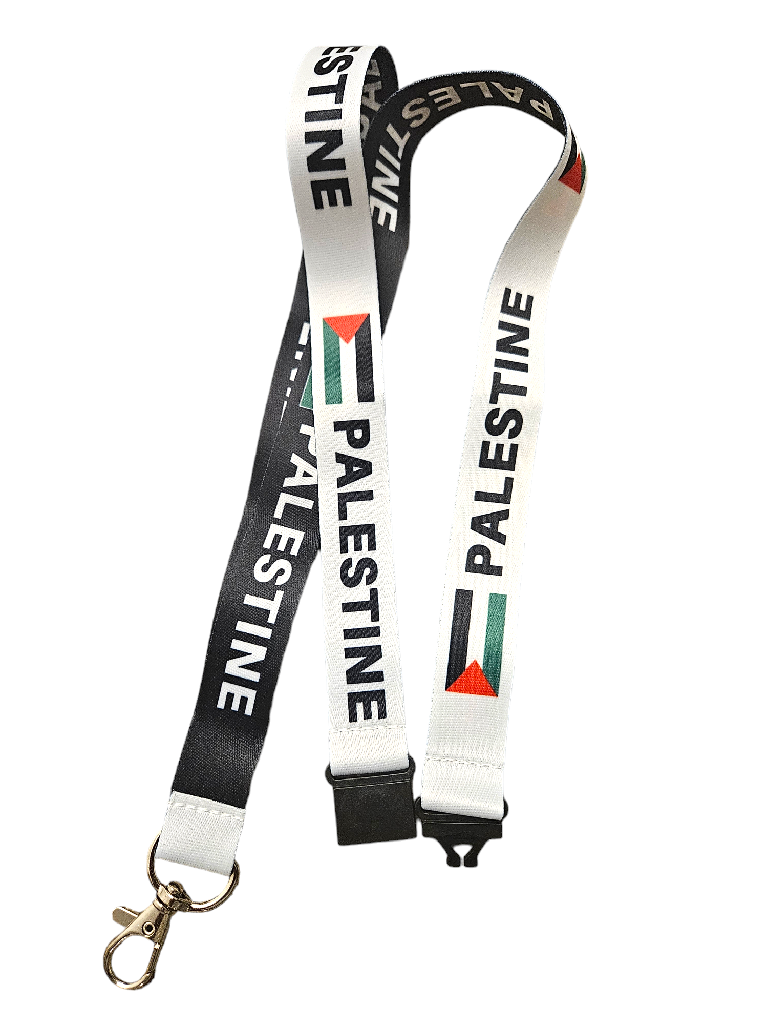 Lanyard - Palestine or Keffiyeh Key Holder / Badge Holder / ID Holder Lanyards