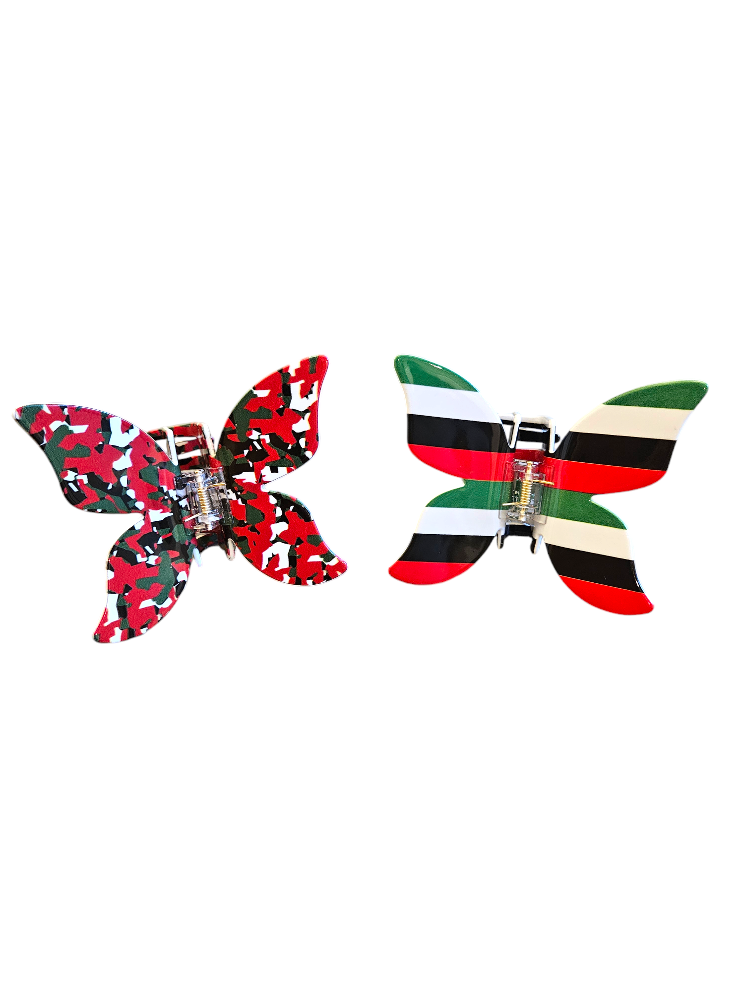 Palestine Hair Clip Red Greeen White Black Hair Claw