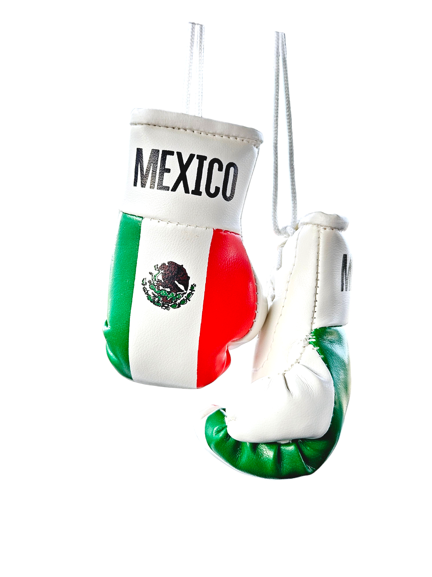 Mexico Flag Mini Boxing Gloves For Hanging