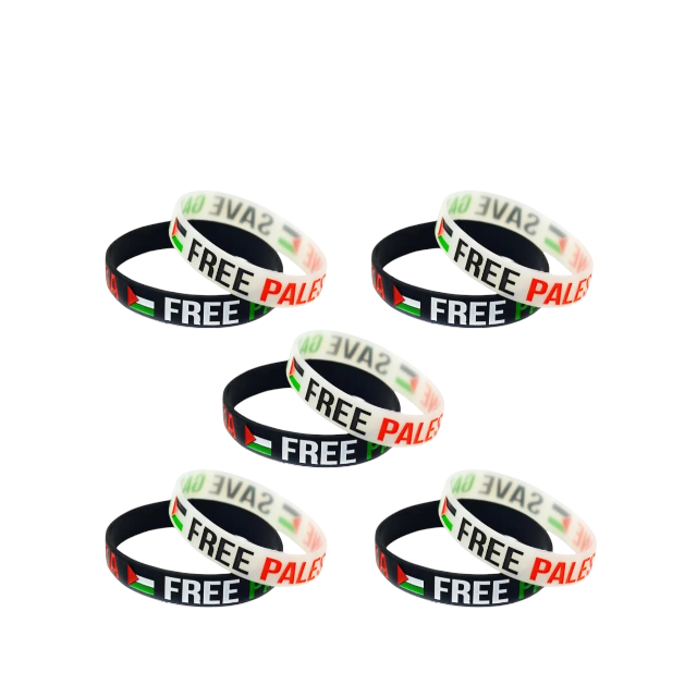 Palestine Silicone Wristband Bracelet