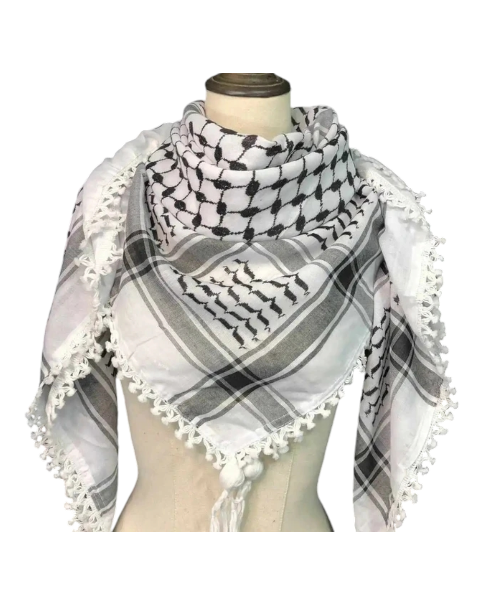 Traditional Keffiyeh Woven Hatta Kuffiyeh Thick High Quality