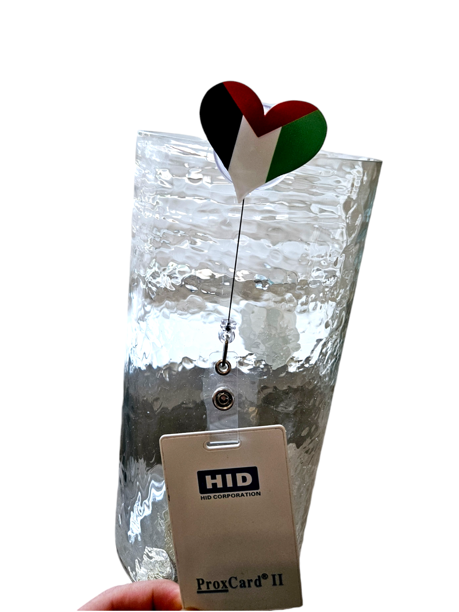 Palestine Retractable Badge Holders ID Card Holder Reels