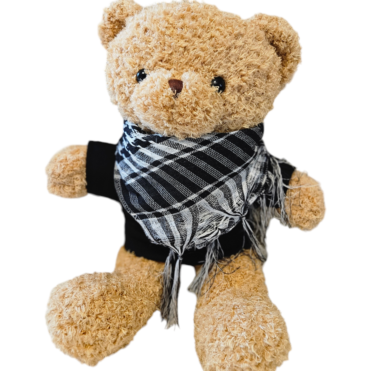 New Alpaka Teddy Bear SAMI 20cm Scarf Bear Plush