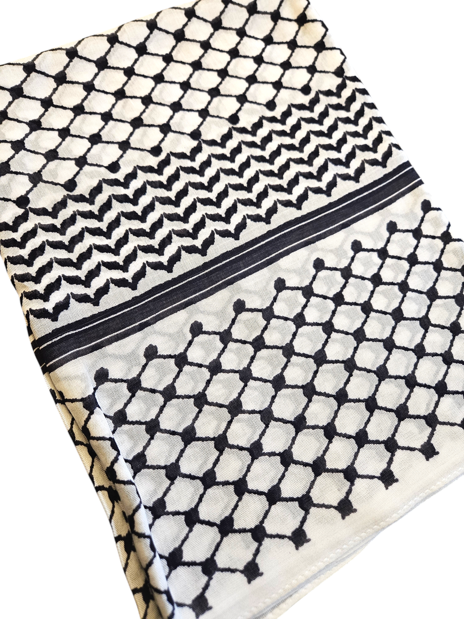 Modal Fabric Keffiyeh Hijab Scarf - 3 color options