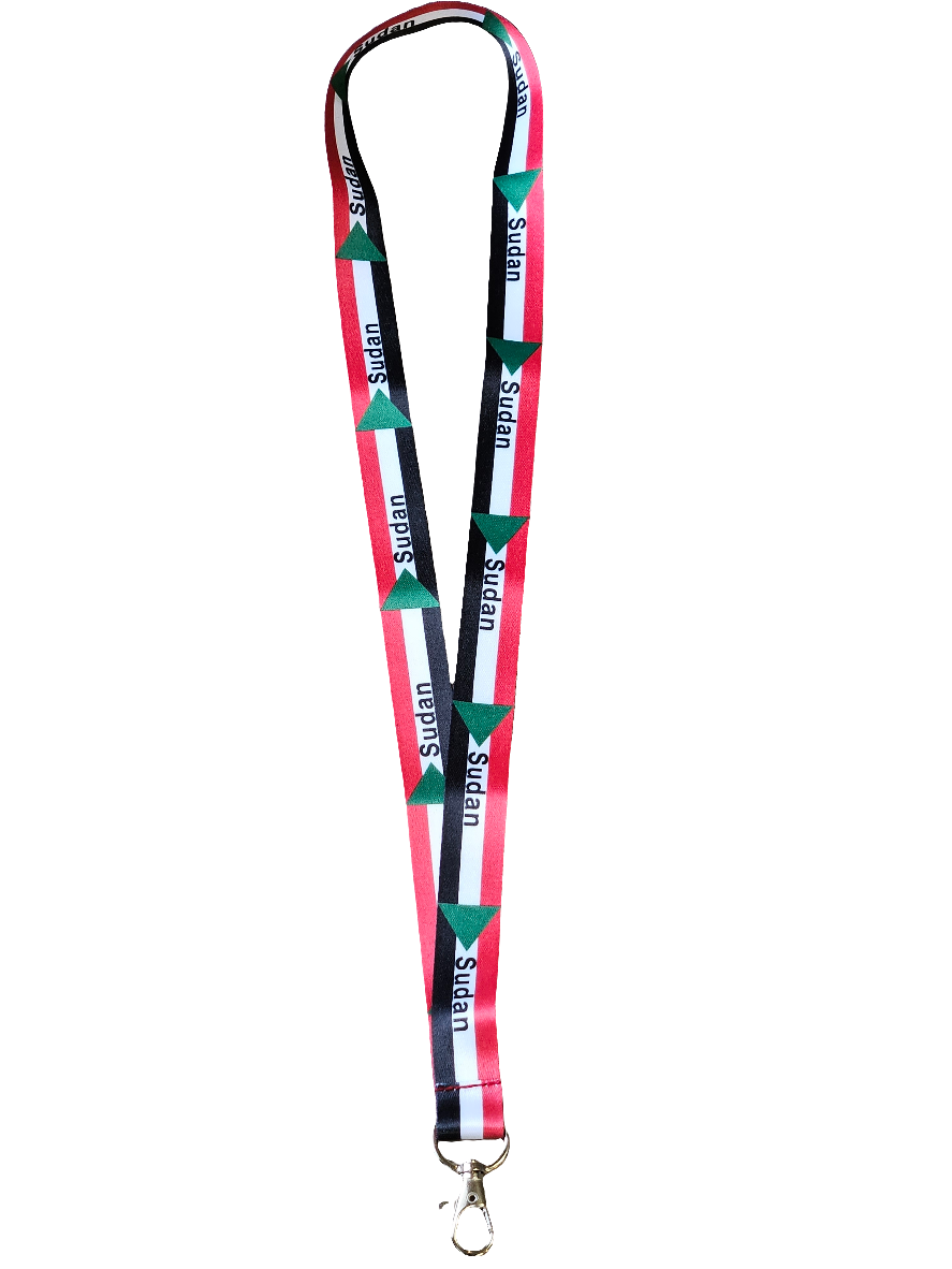 Sudan Lanyard Key Holder / Badge Holder / ID Holder Lanyards