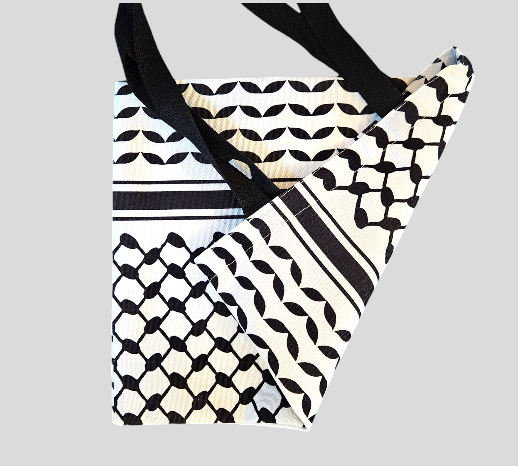 Keffiyeh Canvas Tote Bag