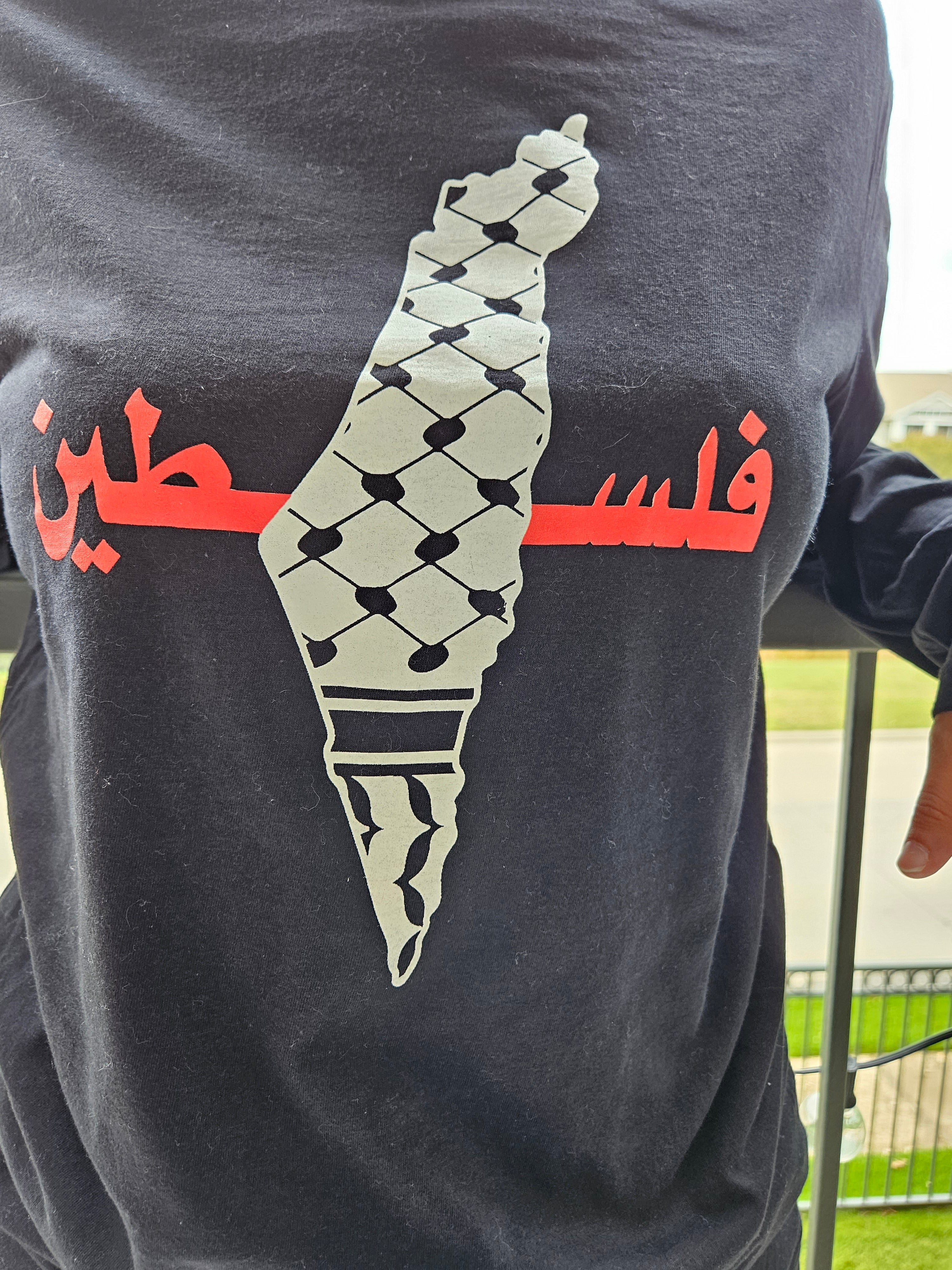 Palestine Keffiyeh Design Hoodie or Long Sleeve - Kids & Adult Size - Habibi Heritage
