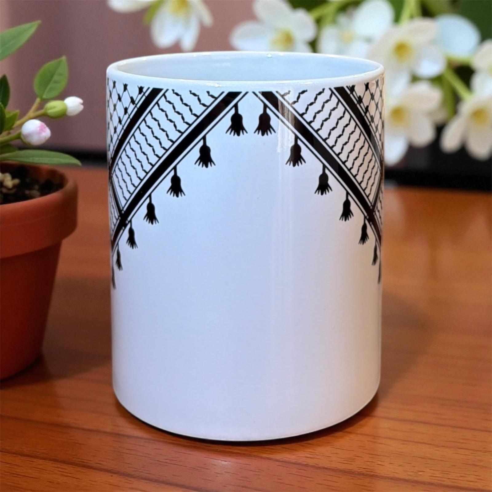 Keffiyeh Coffee Mug Cup