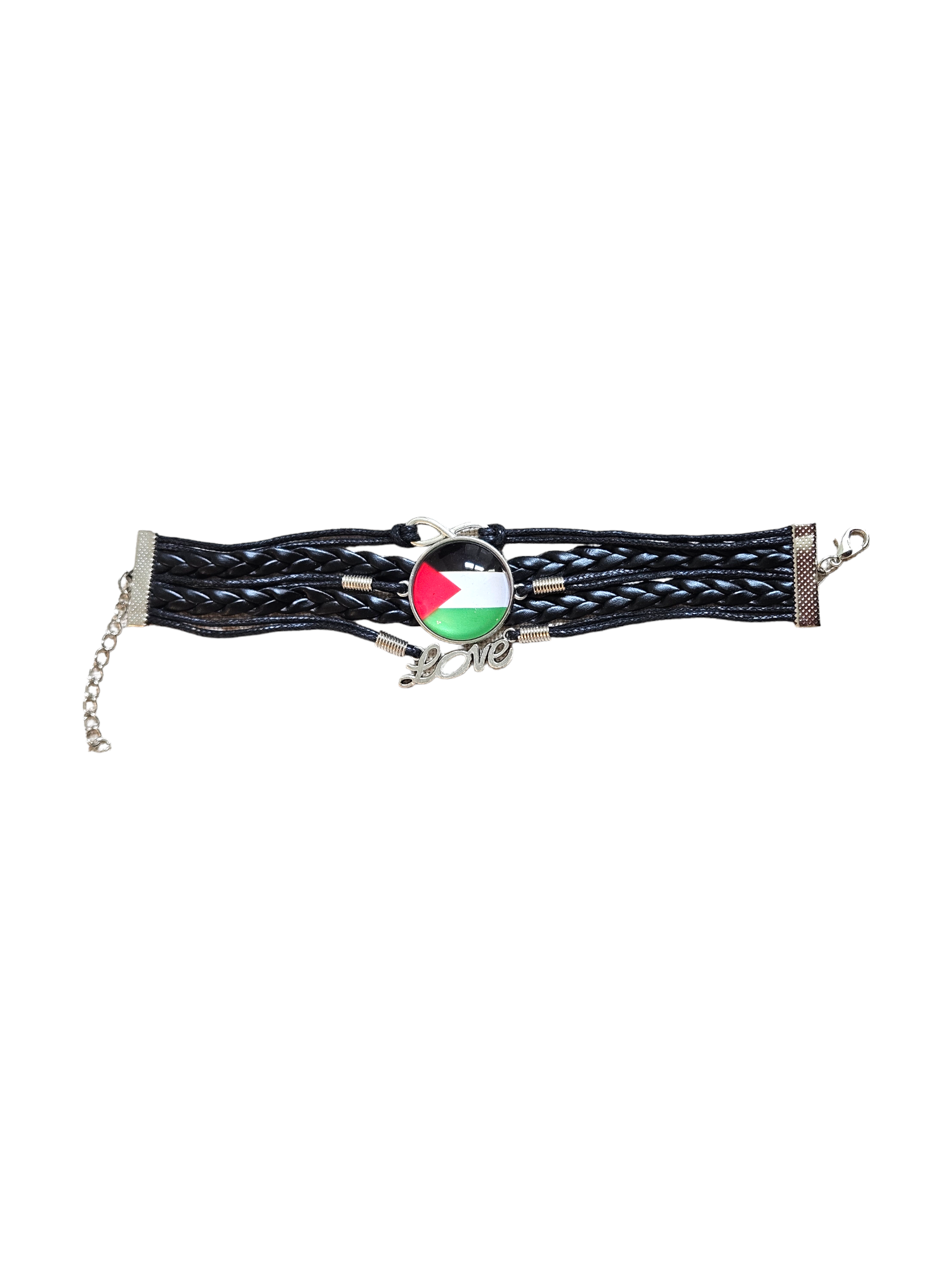 Palestine Bracelets Multilayered Leather Band Free Palestine Beads Love Palestine Bracelet