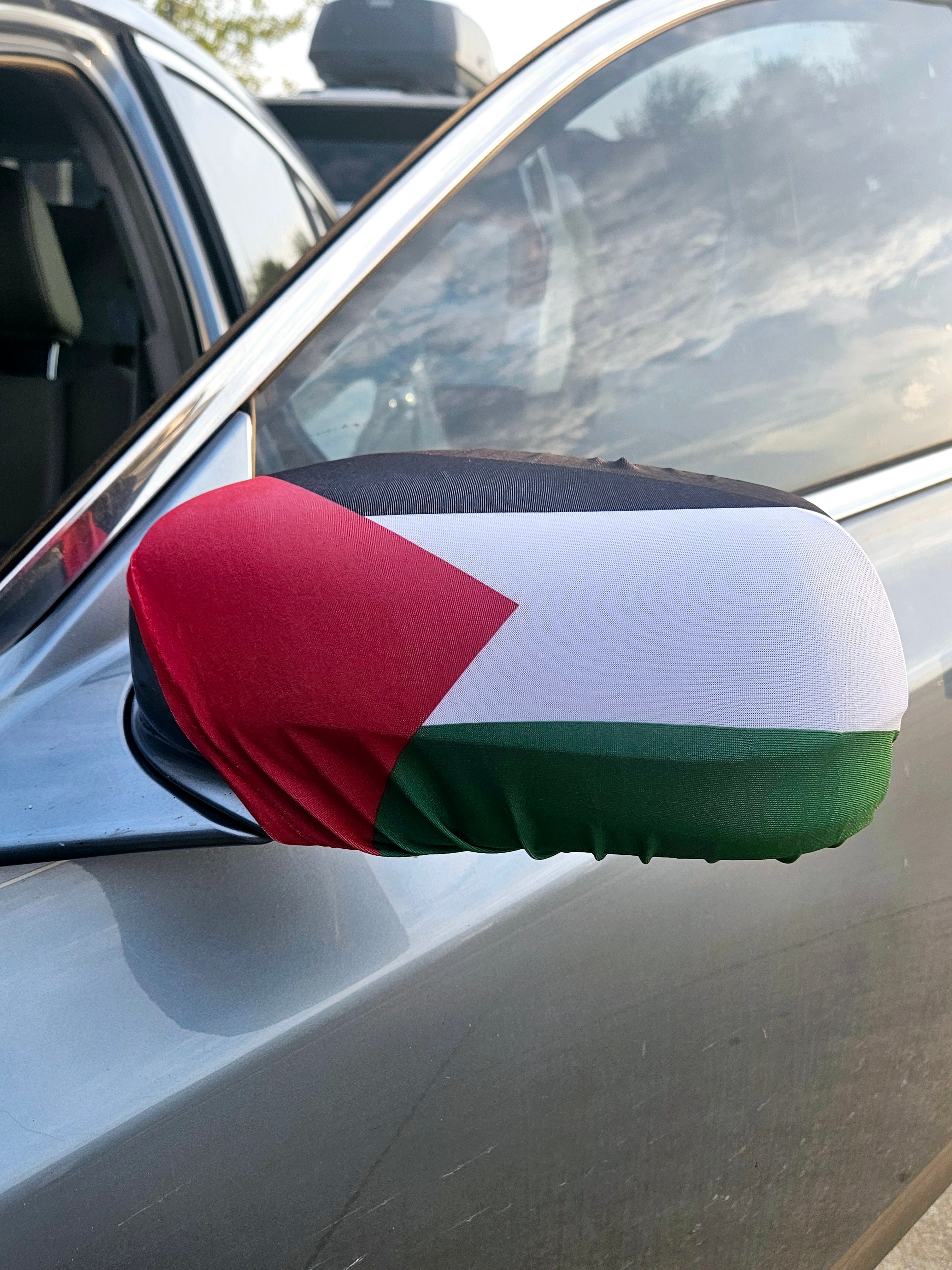 Palestine Car Side Mirror Cover - 2 pack