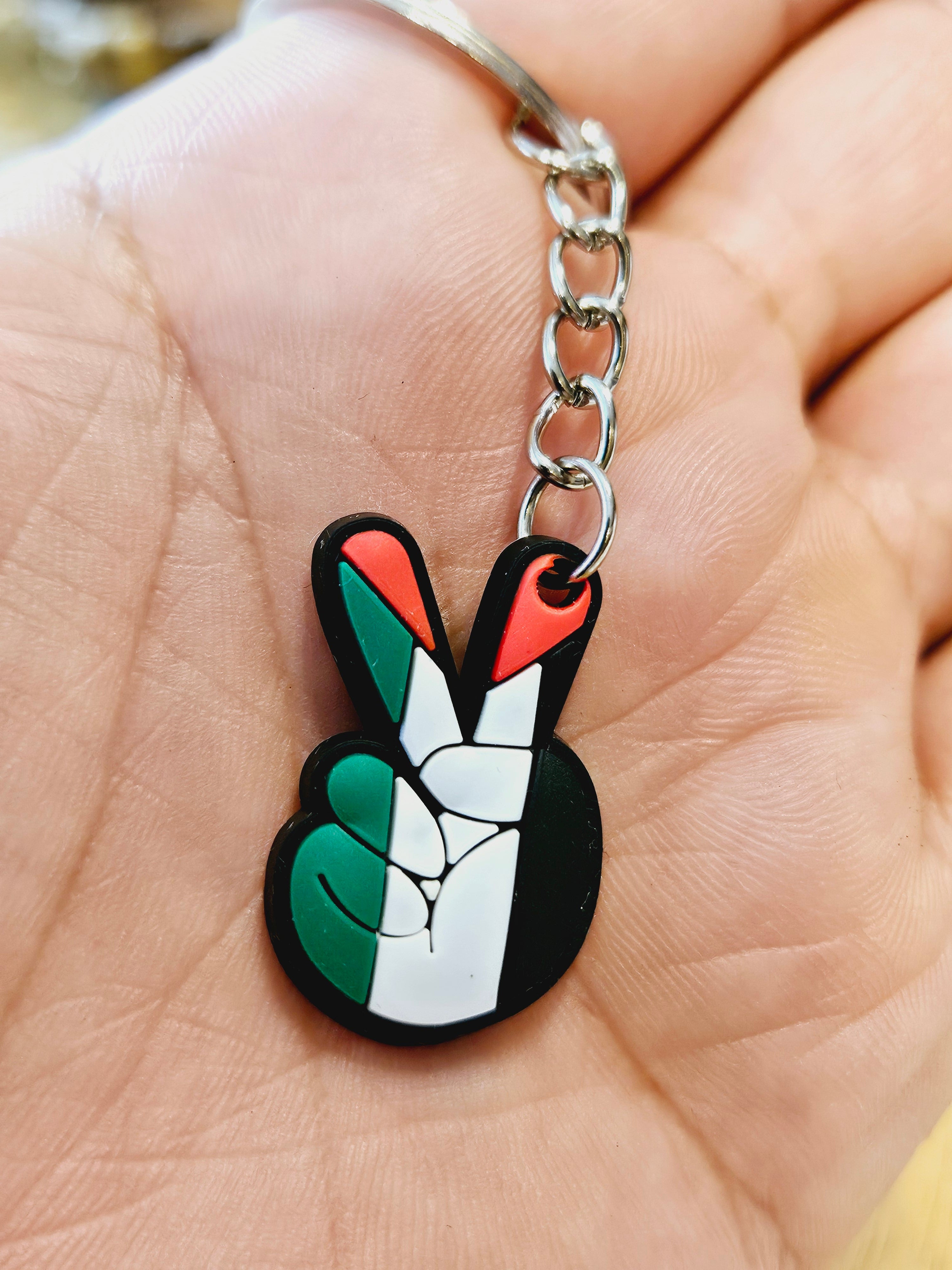 Palestine Keychain