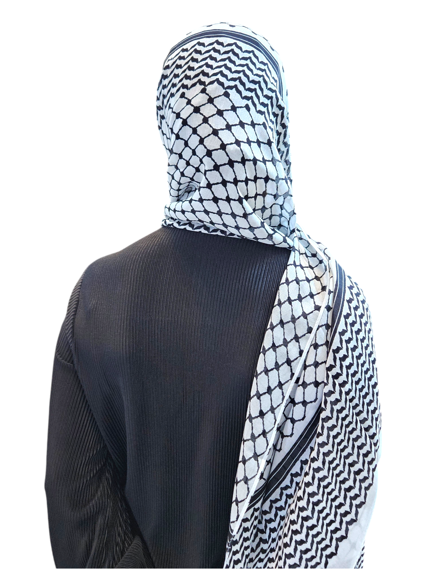 Modal Fabric Keffiyeh Hijab Scarf - 3 color options