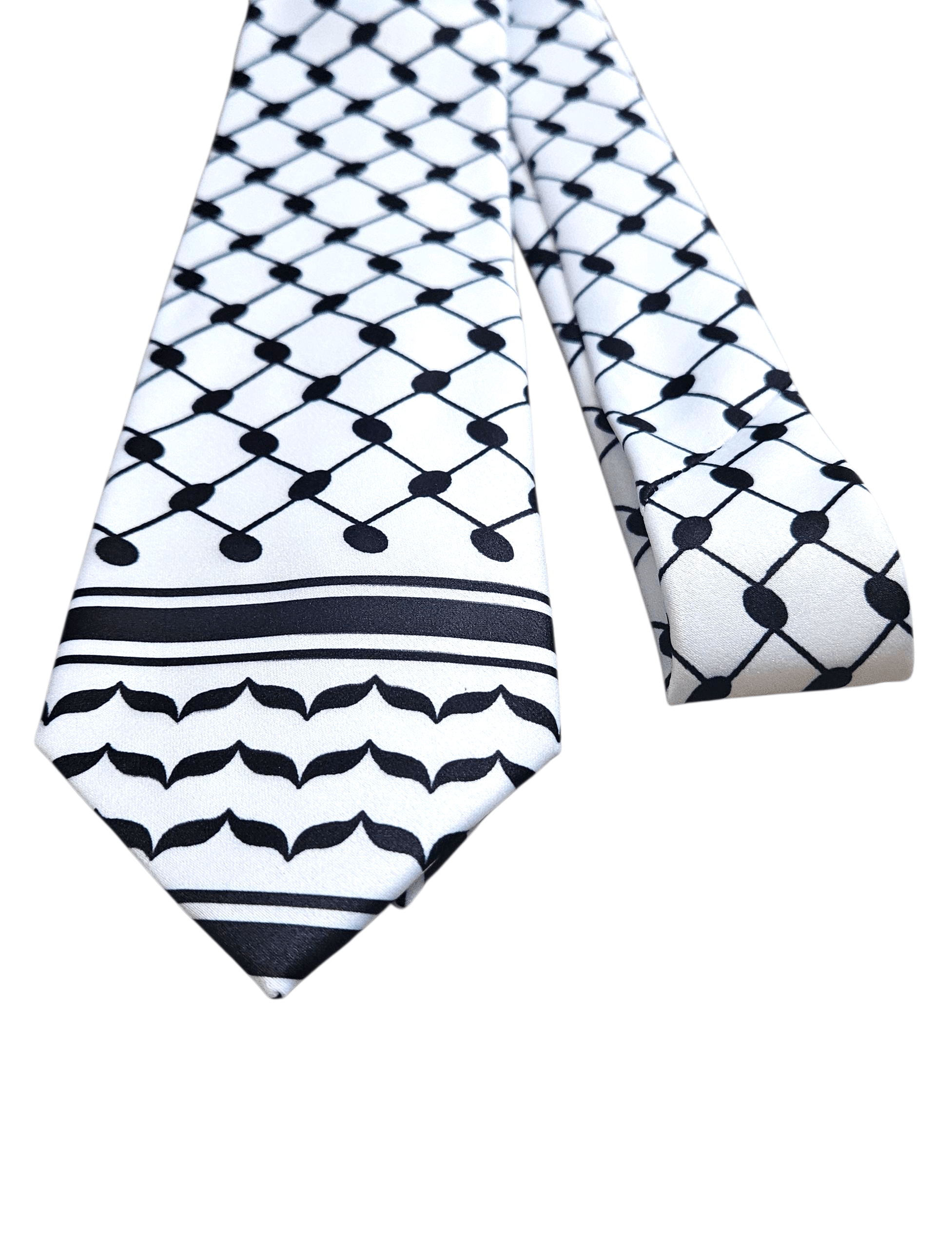 Palestinian Keffiyeh Tie - Polyester Neck Tie