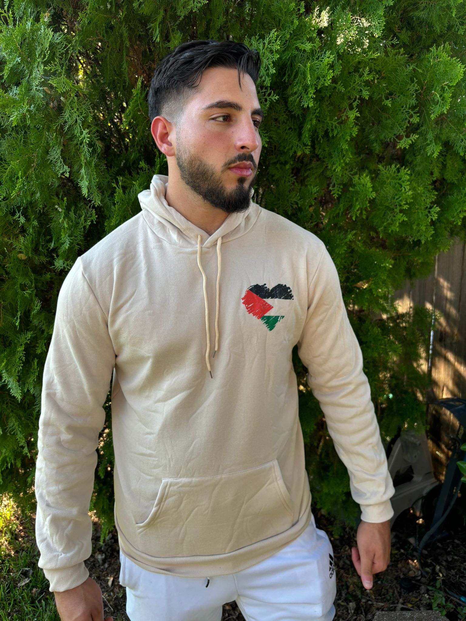 Palestine Heart Hoodie - Lightweight