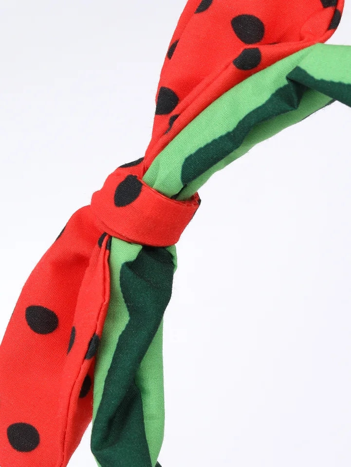 Watermelon Scrunchie or Headband - Habibi Heritage