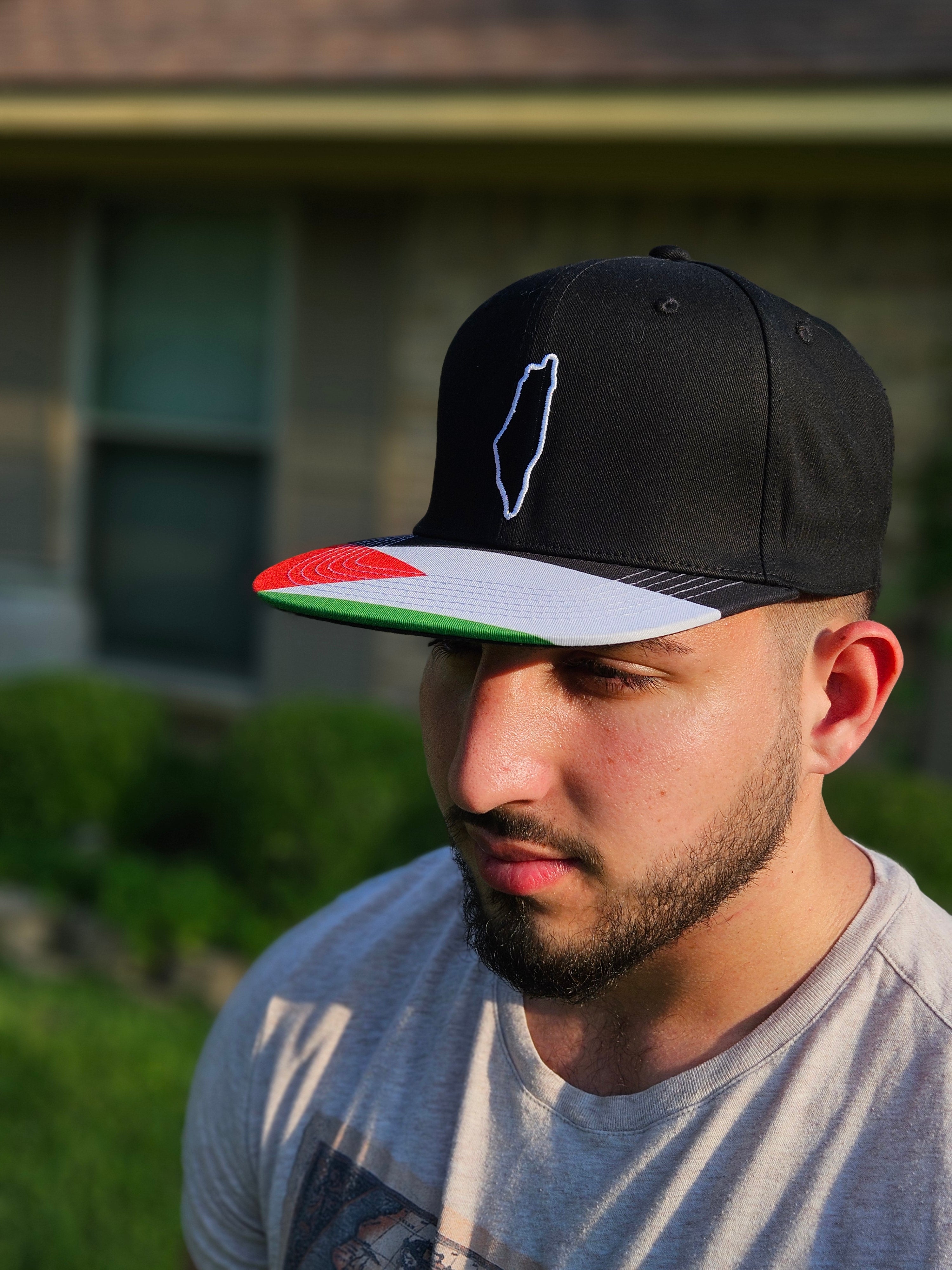 Palestine Hat Snapback Baseball Embroidered Hat