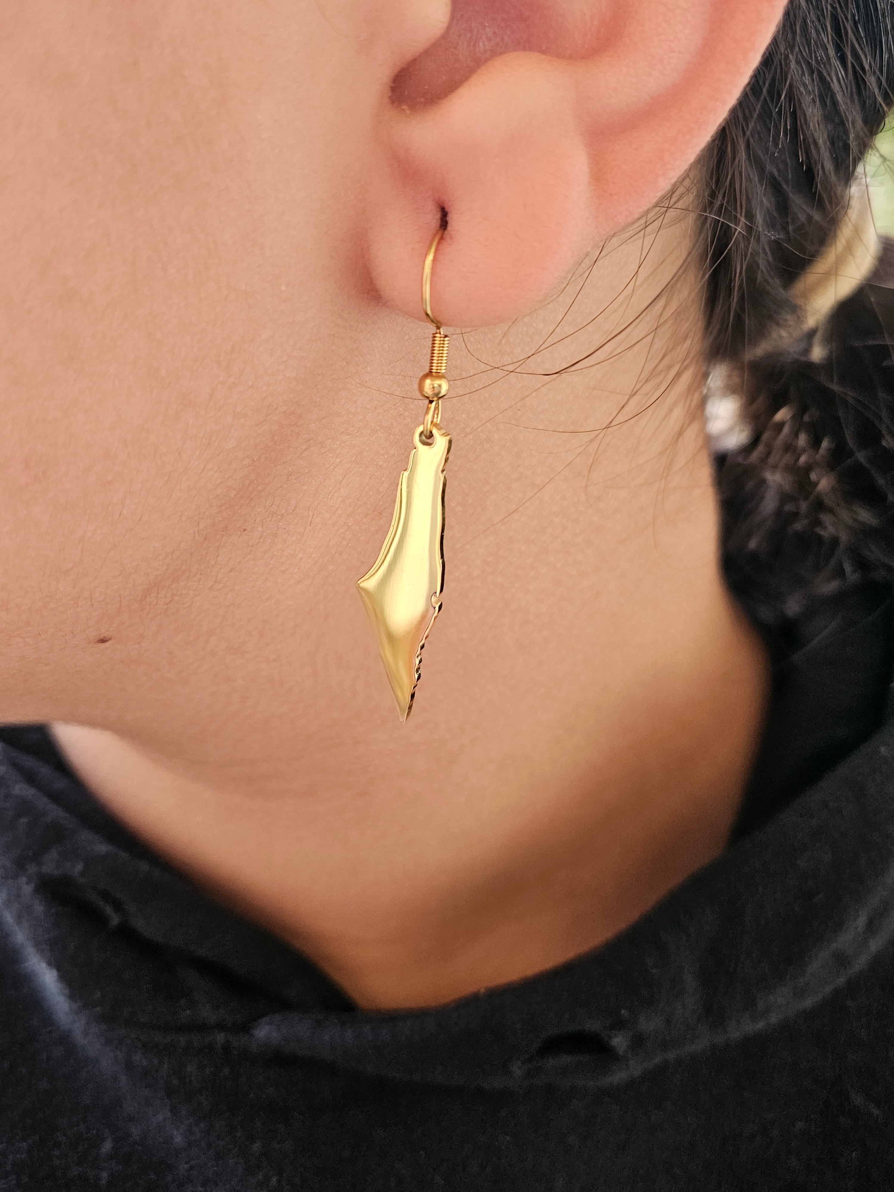 Palestine Earrings - Habibi Heritage