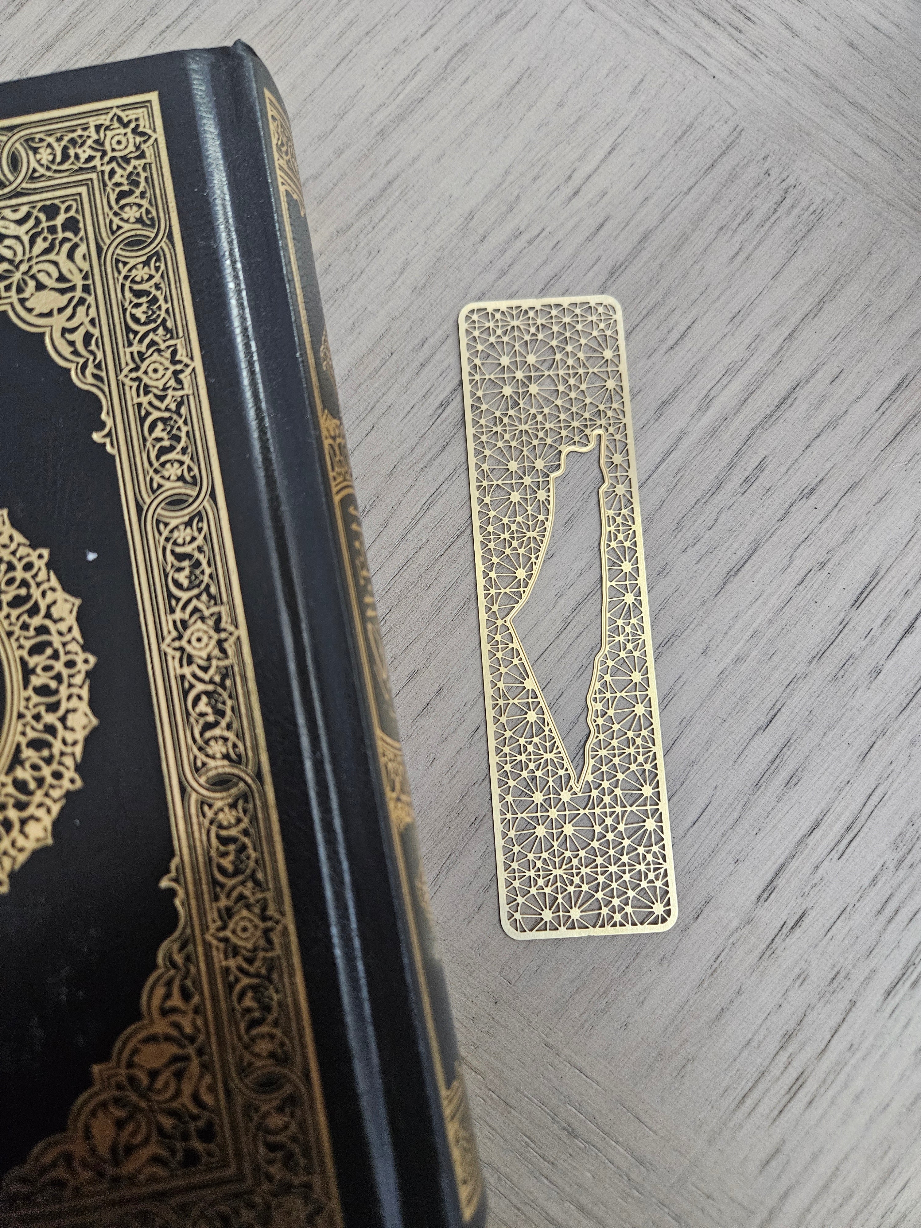 Palestinian Bookmark - Beautifully crafted Copper Palestine Cutout Lightweight Bookmarker