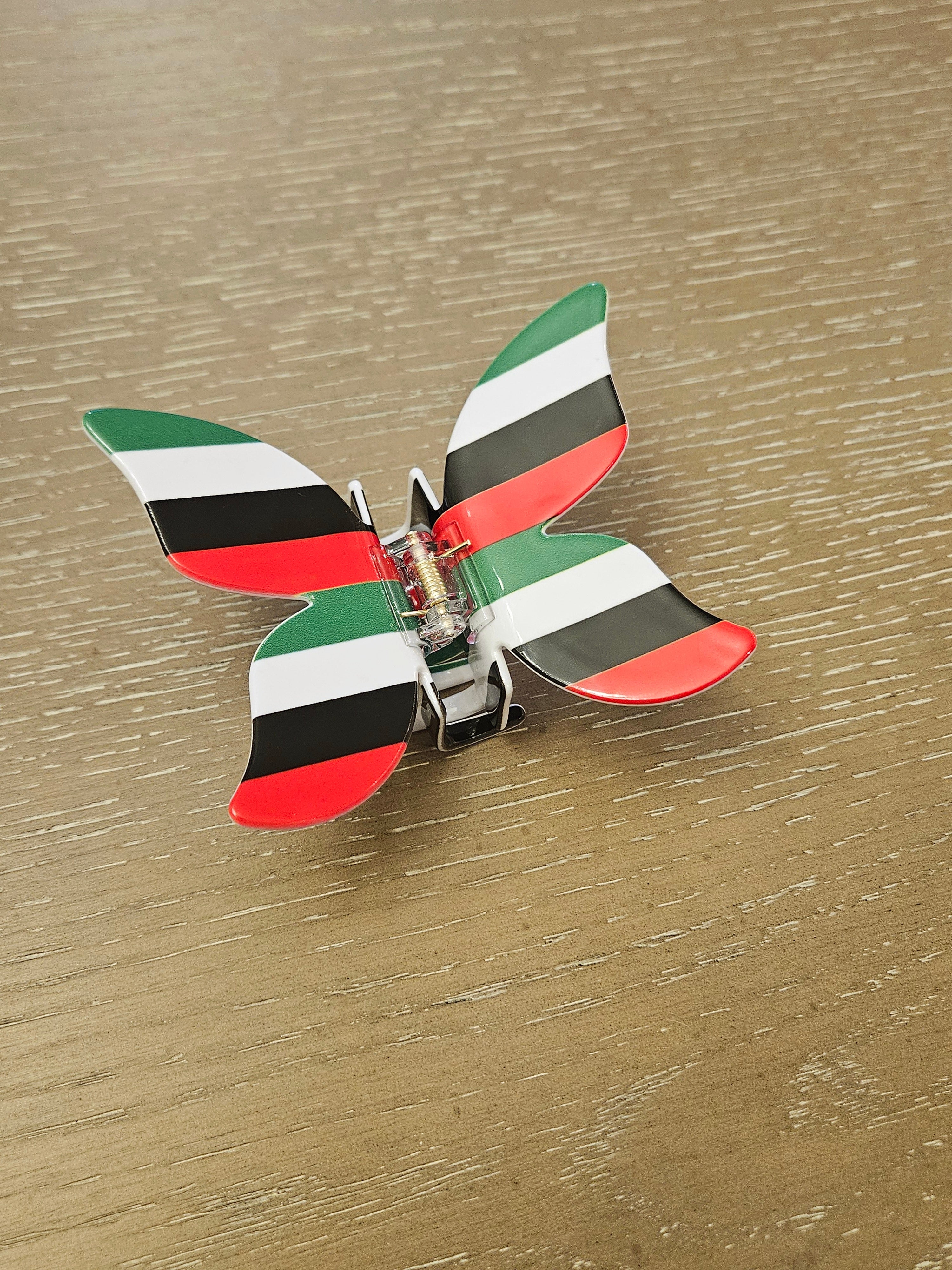 Palestine Hair Clip Red Greeen White Black Hair Claw