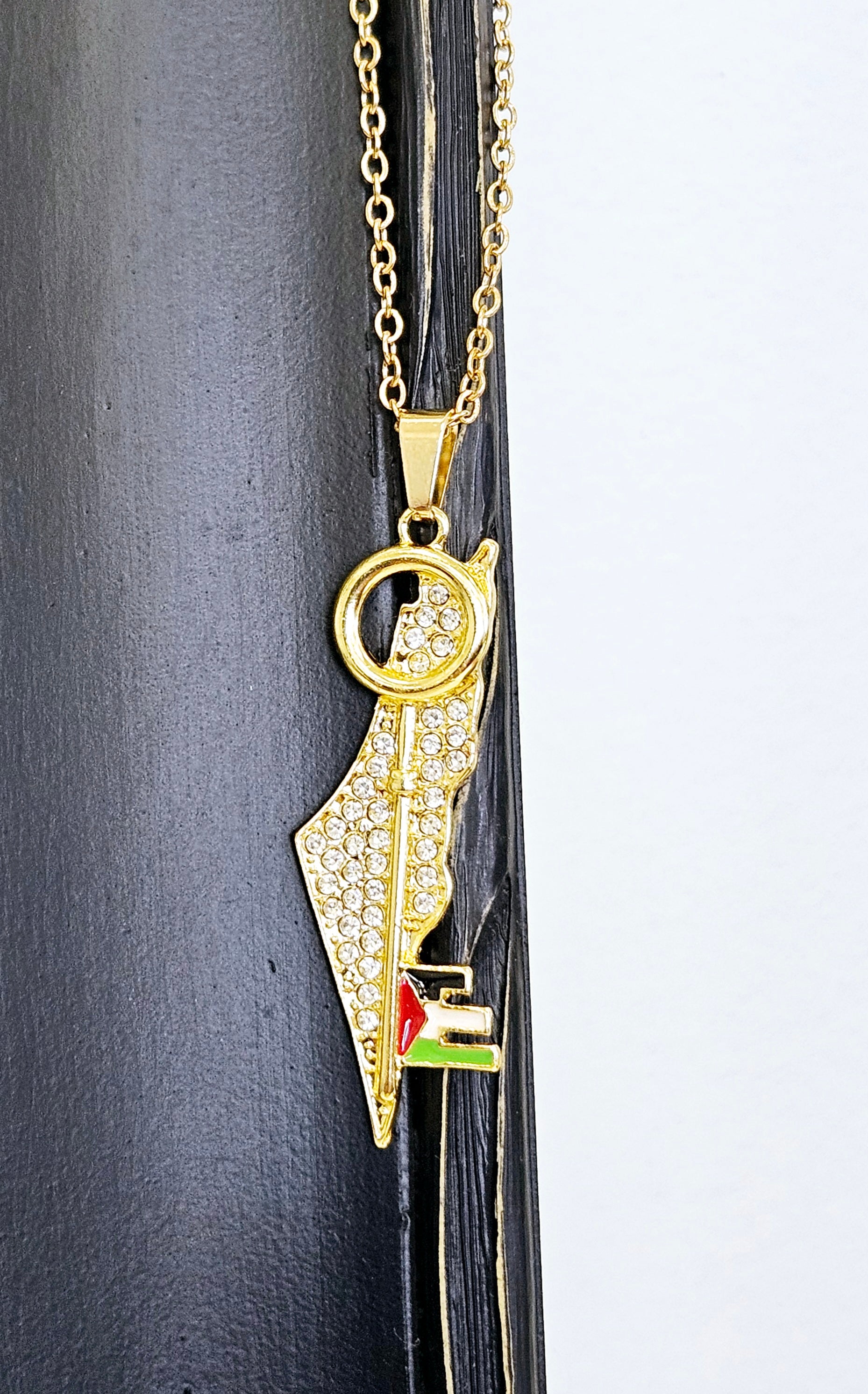 Palestine Key Necklace - Habibi Heritage