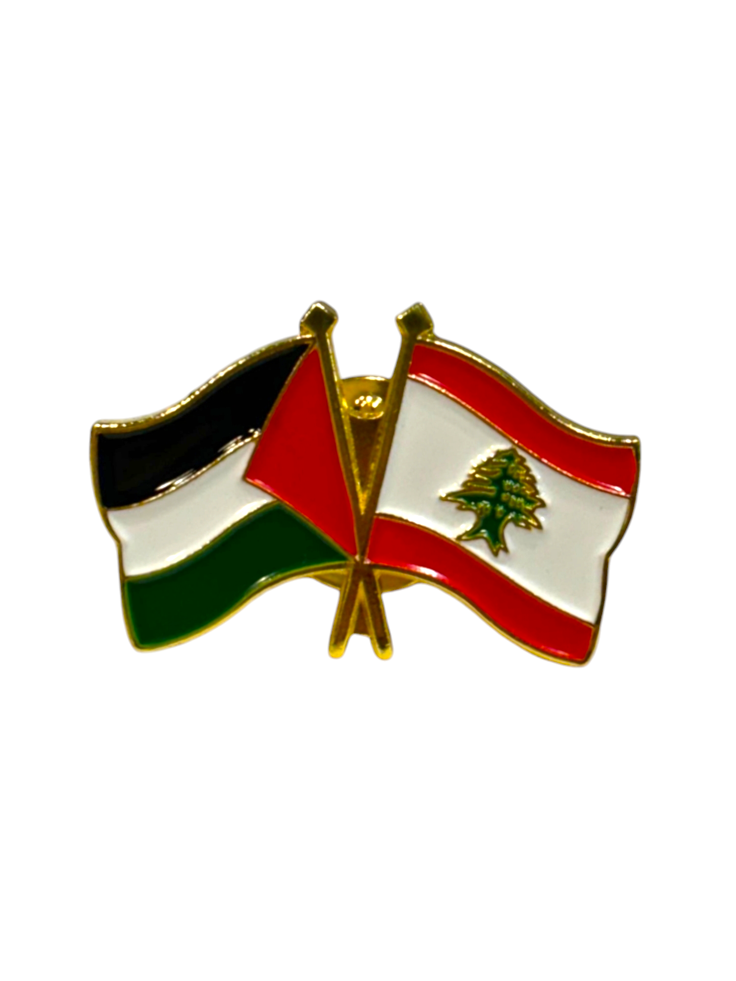 Palestine Lebanon Pin Lapel