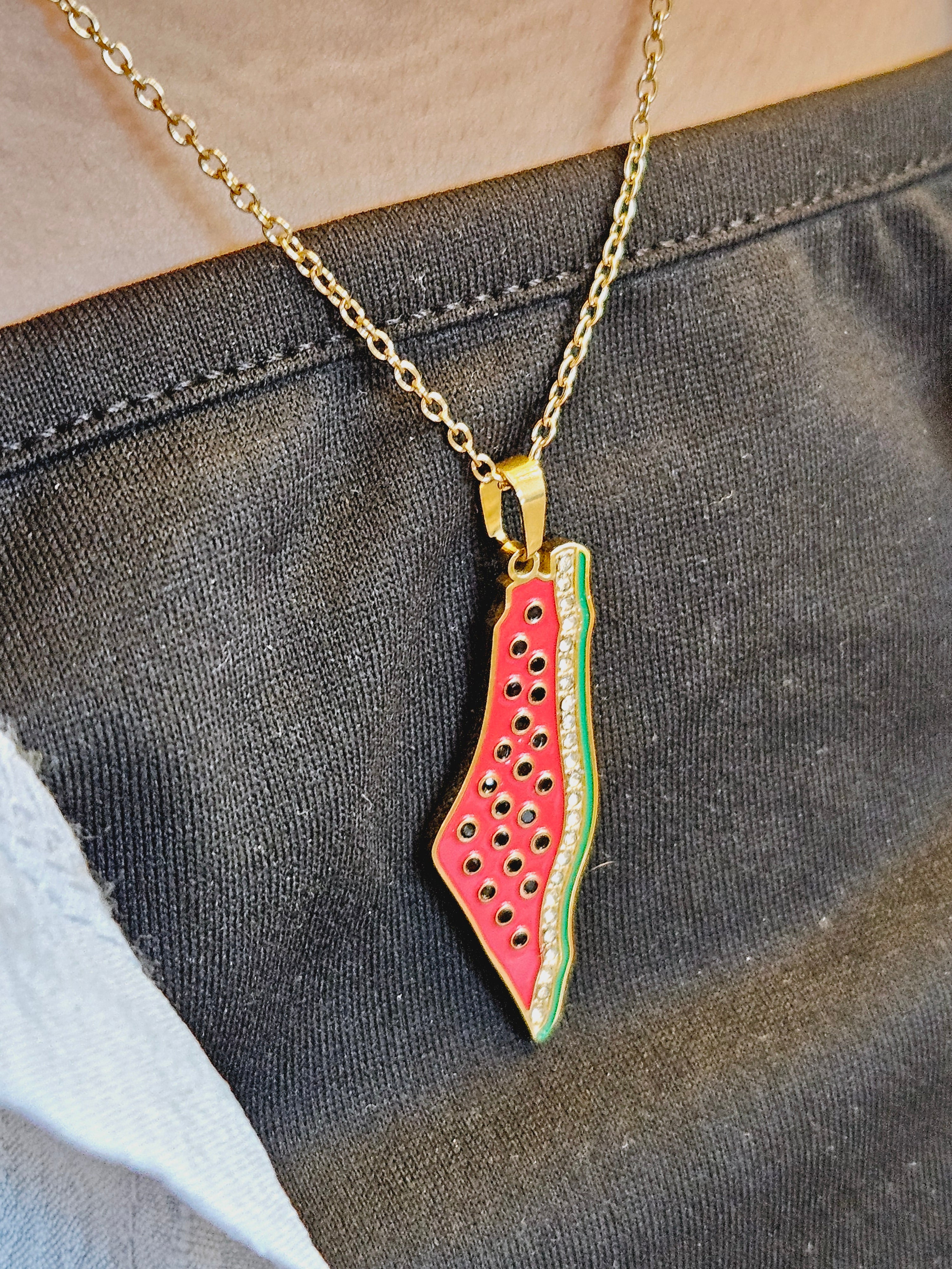 Watermelon Necklace