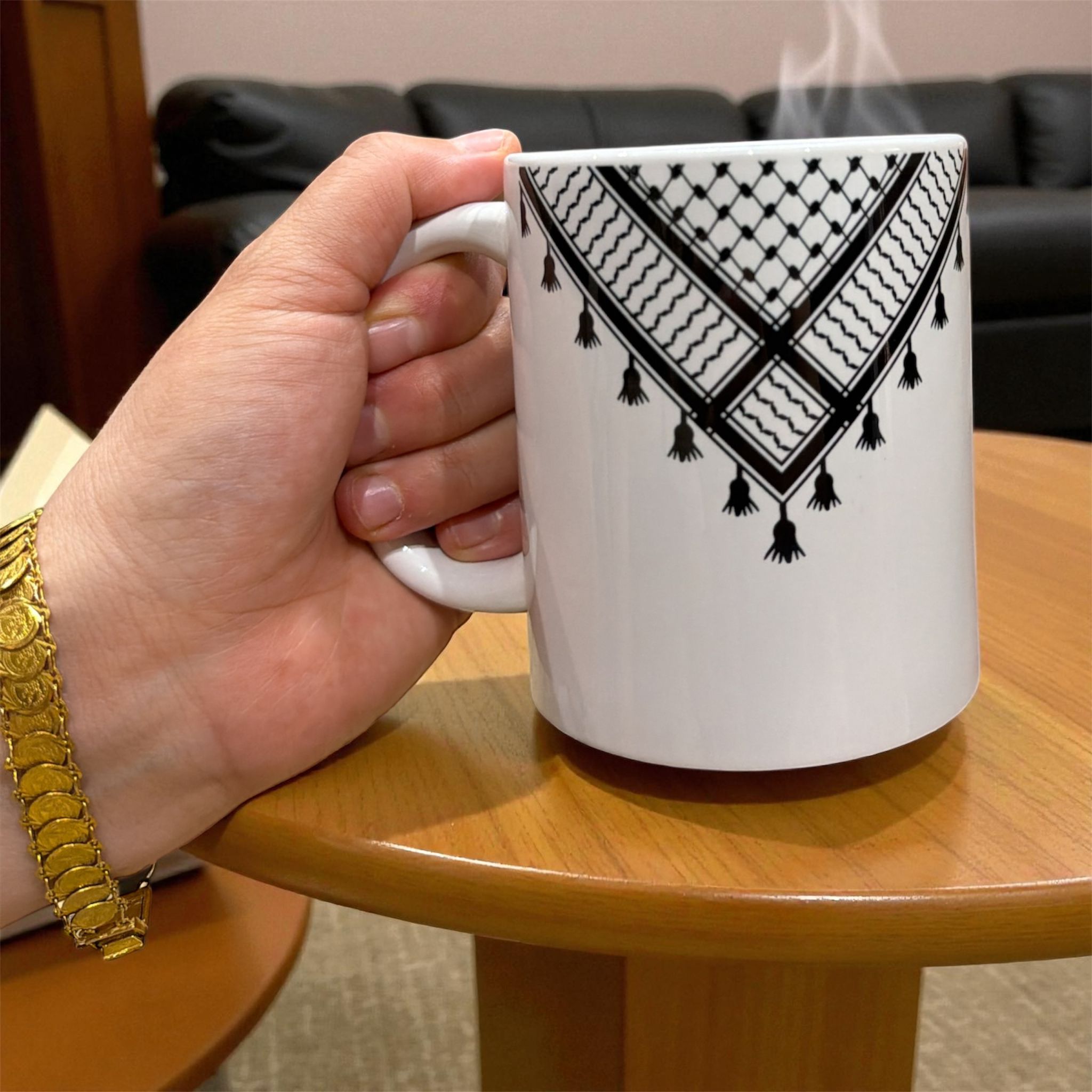 Keffiyeh Coffee Mug Cup