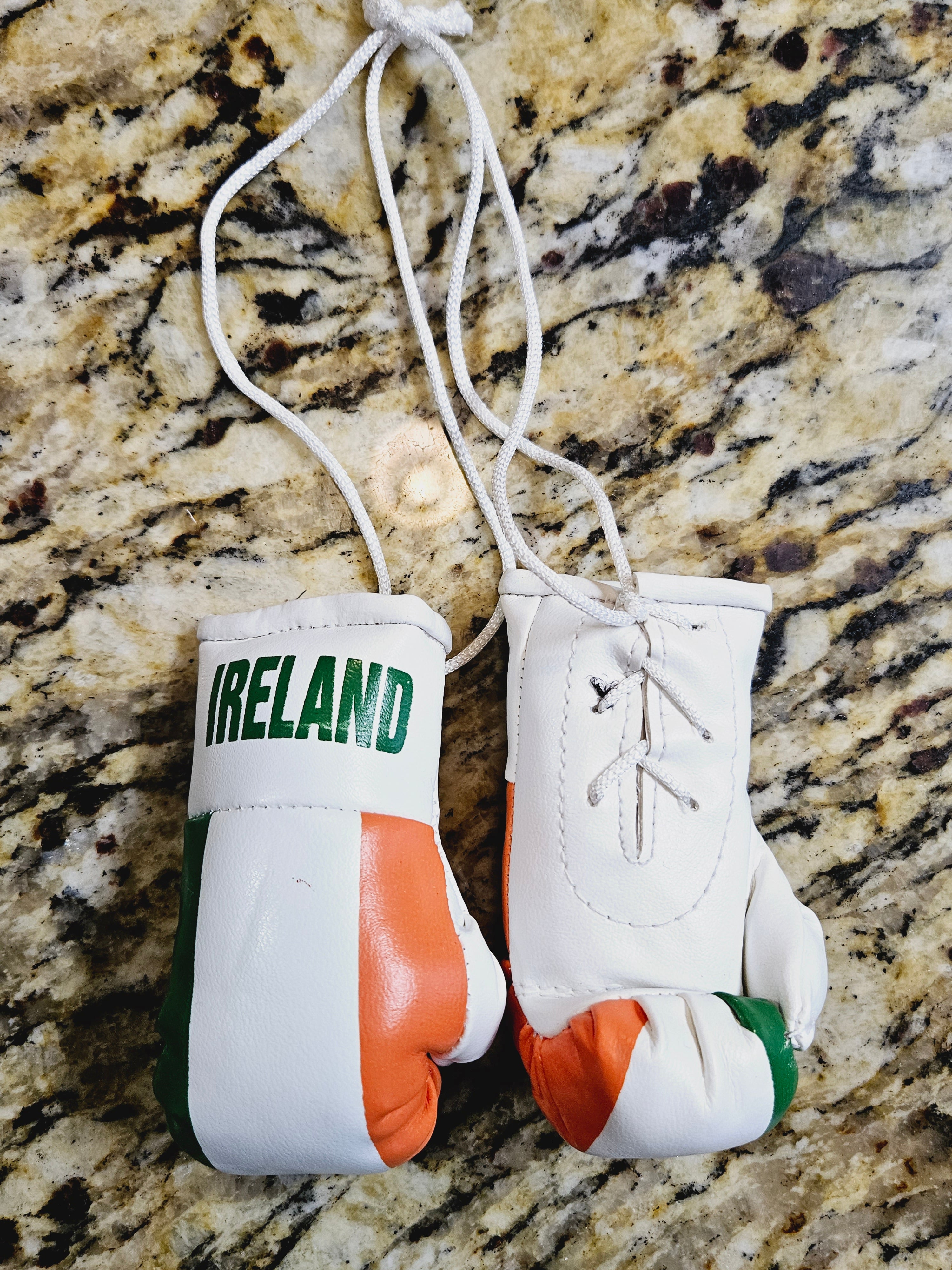 Country Flag Mini Boxing Gloves For Hanging Habibi Heritage