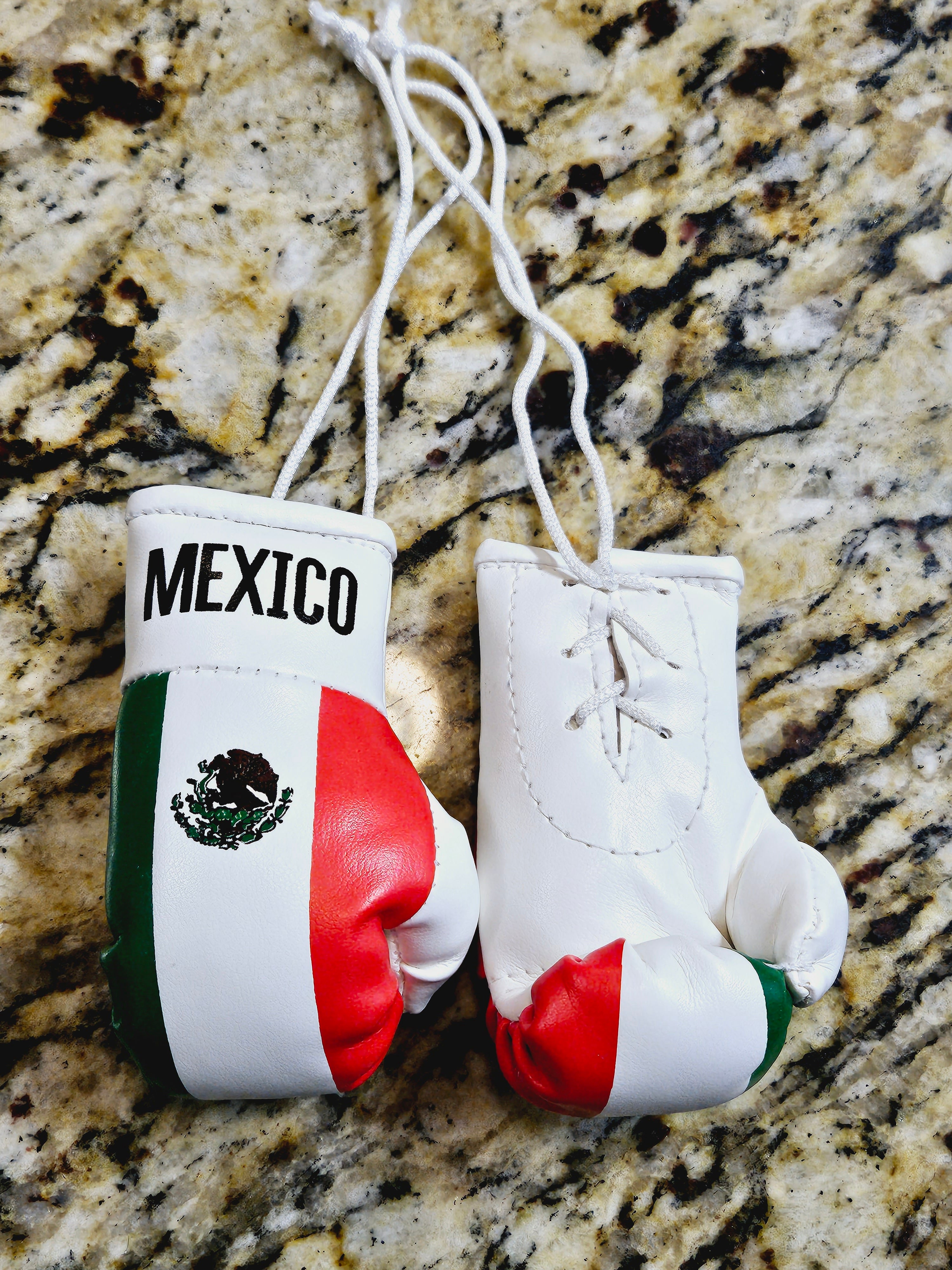 Country Flag Mini Boxing Gloves For Hanging - Habibi Heritage
