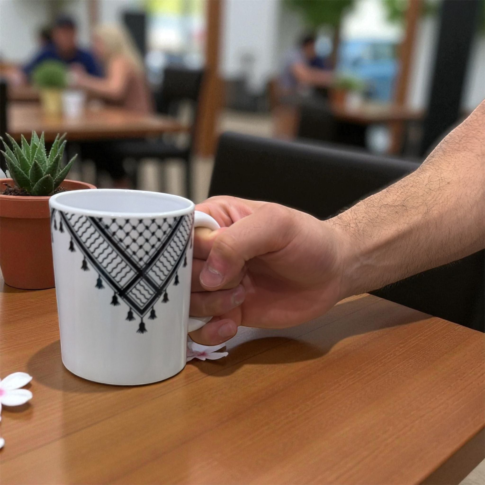 Keffiyeh Coffee Mug Cup