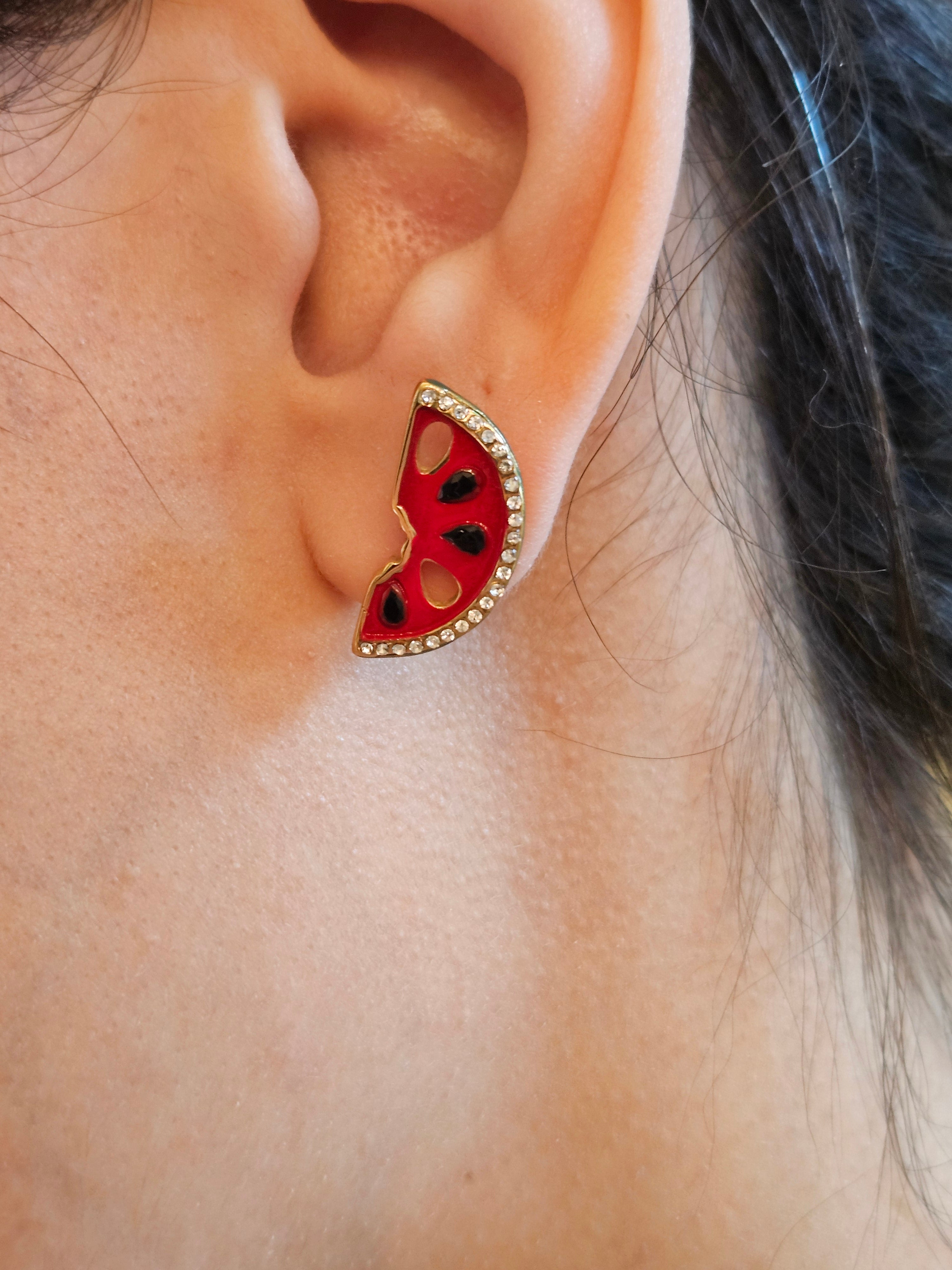 Watermelon Earrings