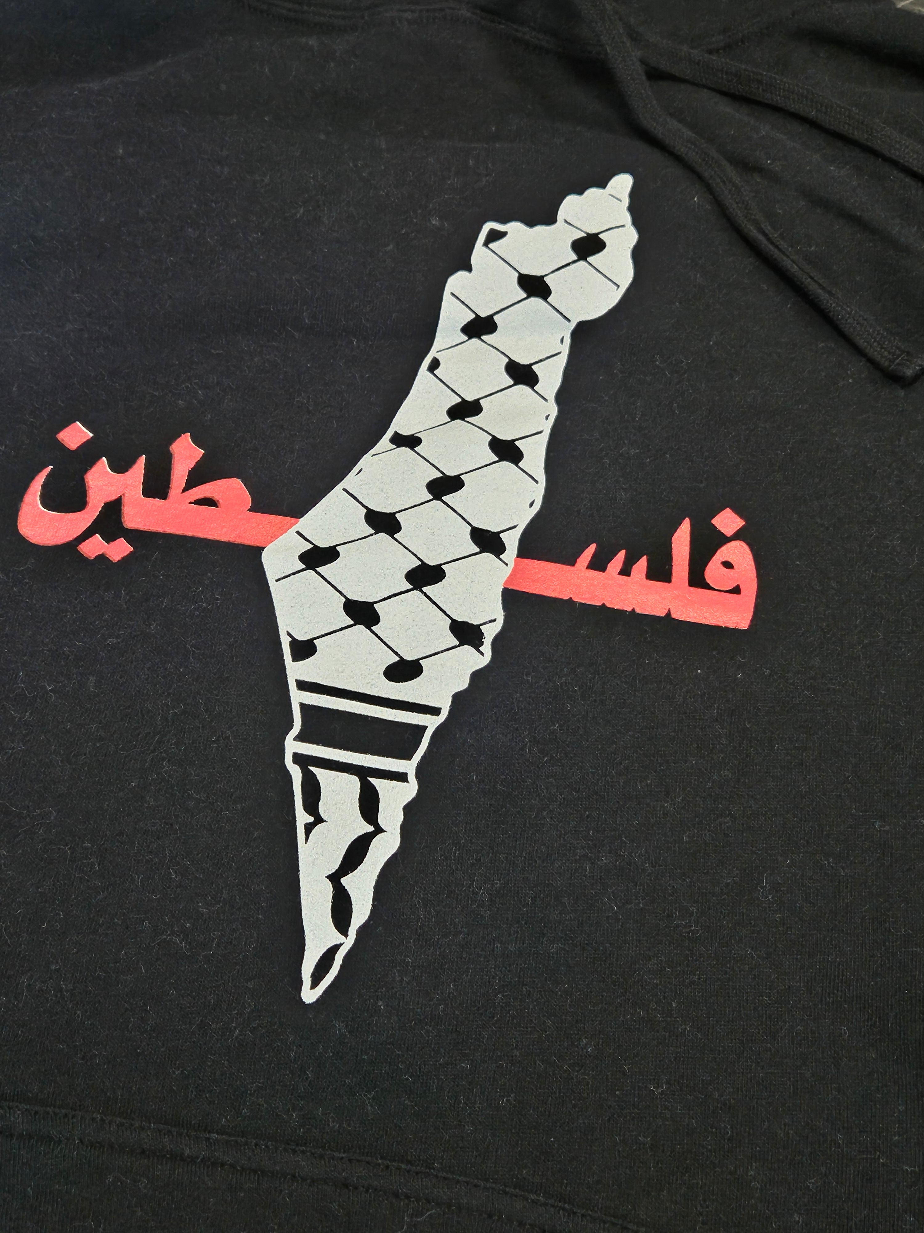 Palestine Keffiyeh Design Hoodie or Long Sleeve - Kids & Adult Size - Habibi Heritage