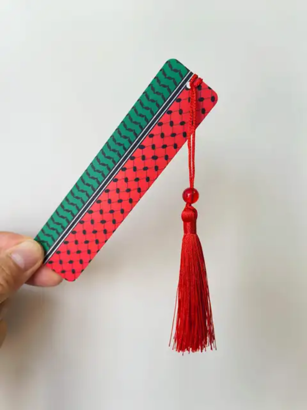 Palestinian Bookmark - Ceramic Palestine and keffiyeh Bookmarkers - 4 Options