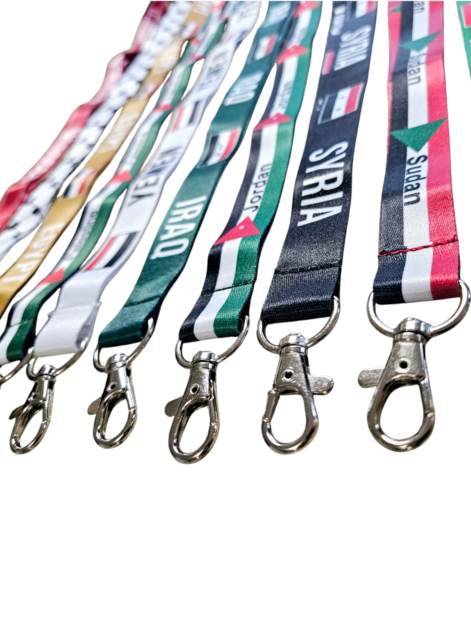 Syria Lanyard Key Holder / Badge Holder / ID Holder Syrian Lanyards