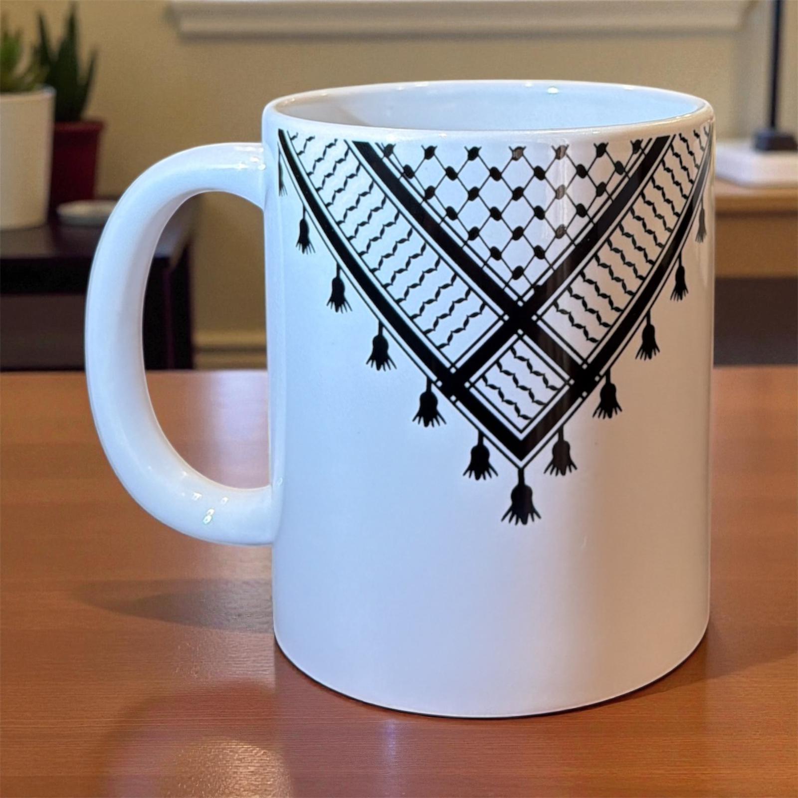 Keffiyeh Coffee Mug Cup