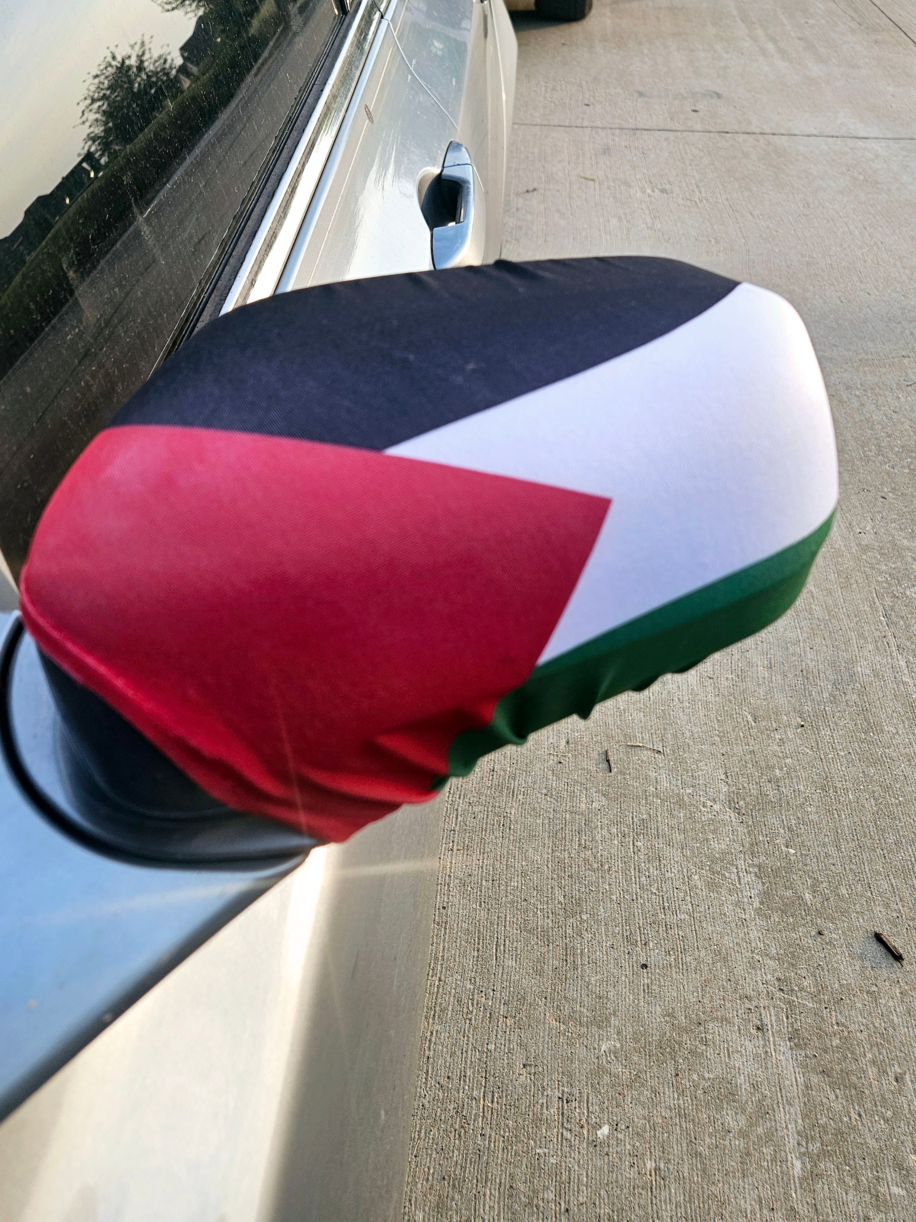 Palestine Car Side Mirror Cover - 2 pack