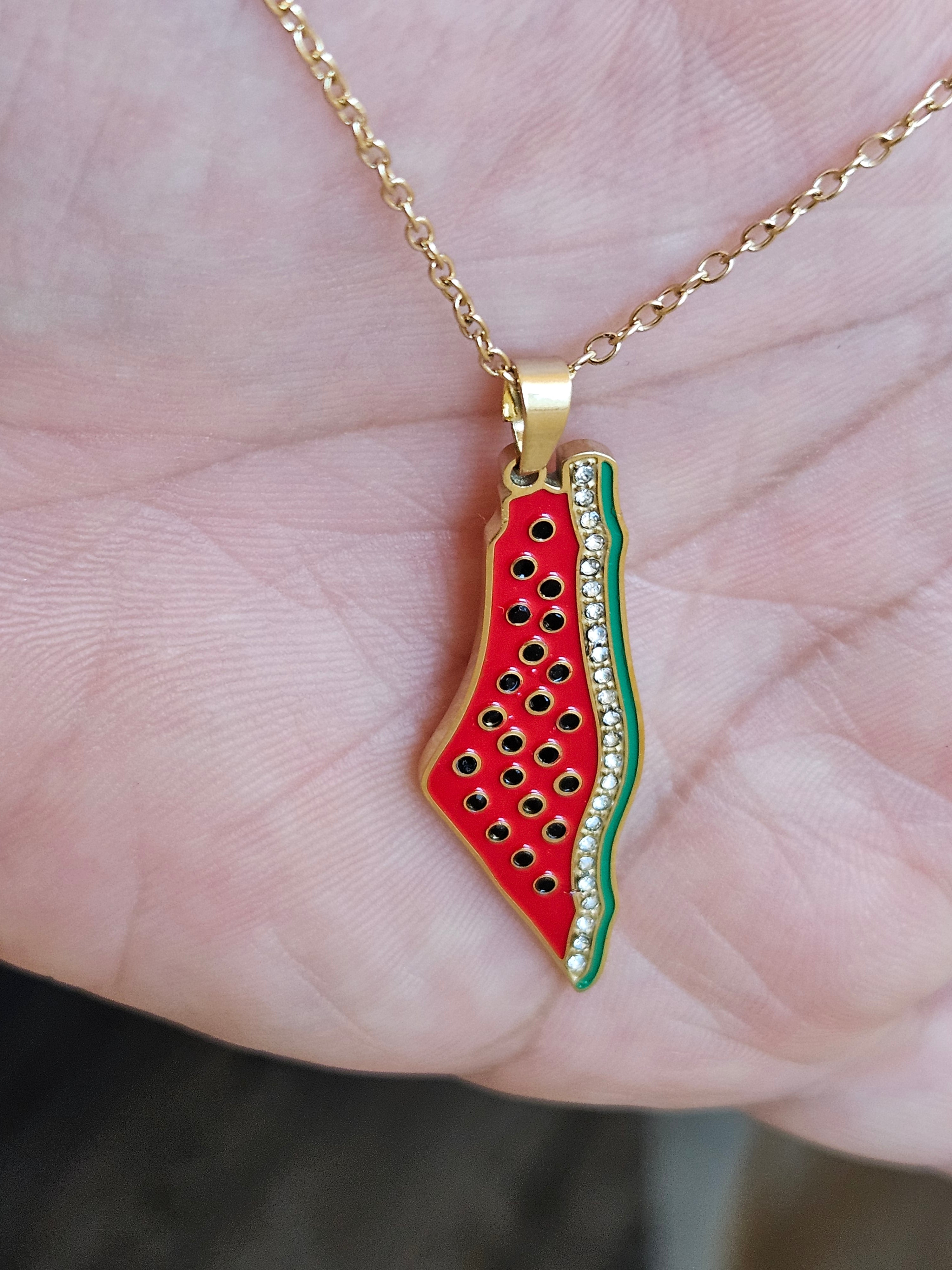 Watermelon Necklace