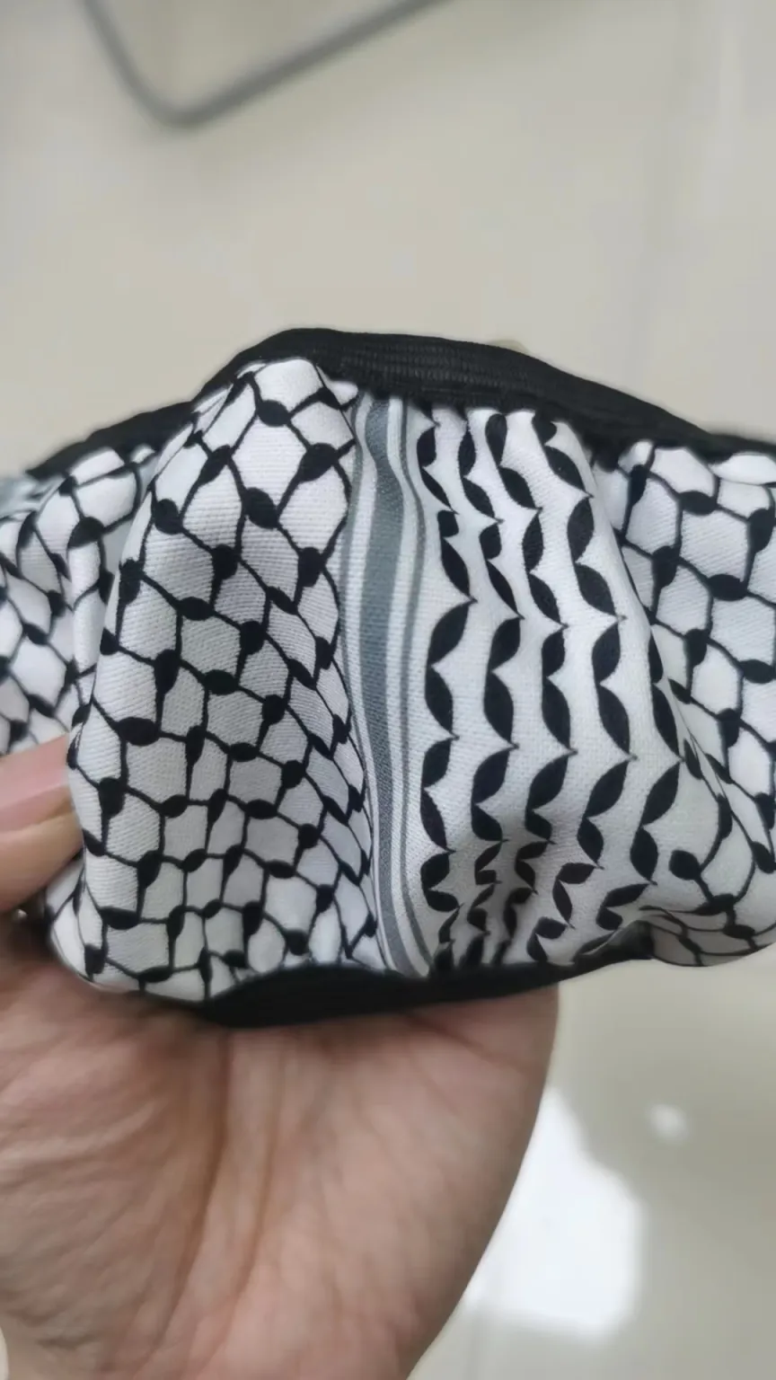 Keffiyeh Steering Wheel Cover - Kufiya Vehicle Accessory