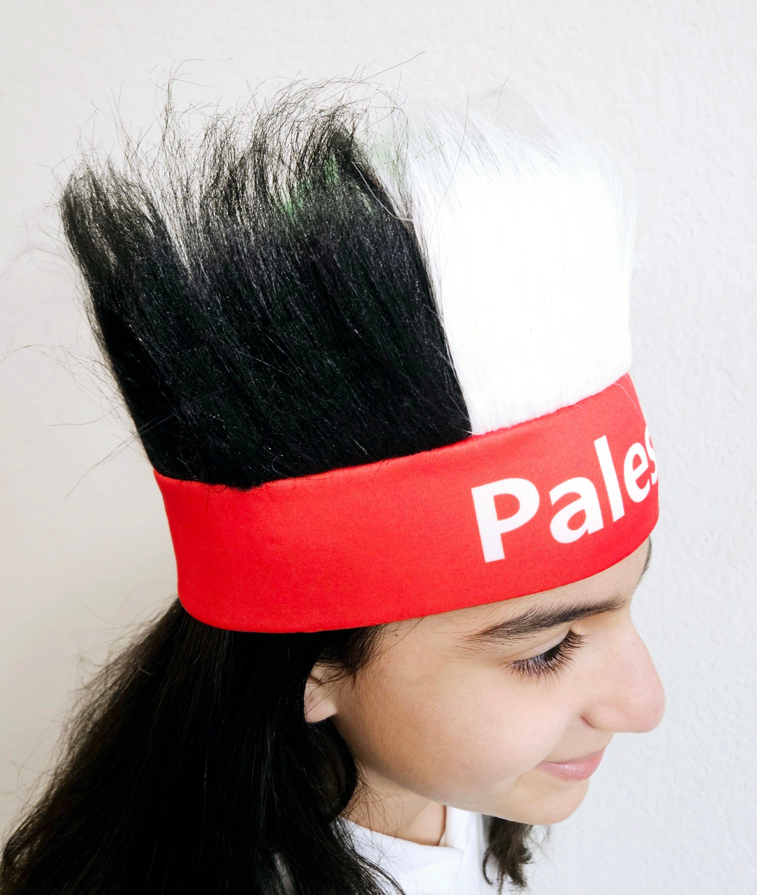 Palestine Wig Hair Headband Headgear - Habibi Heritage