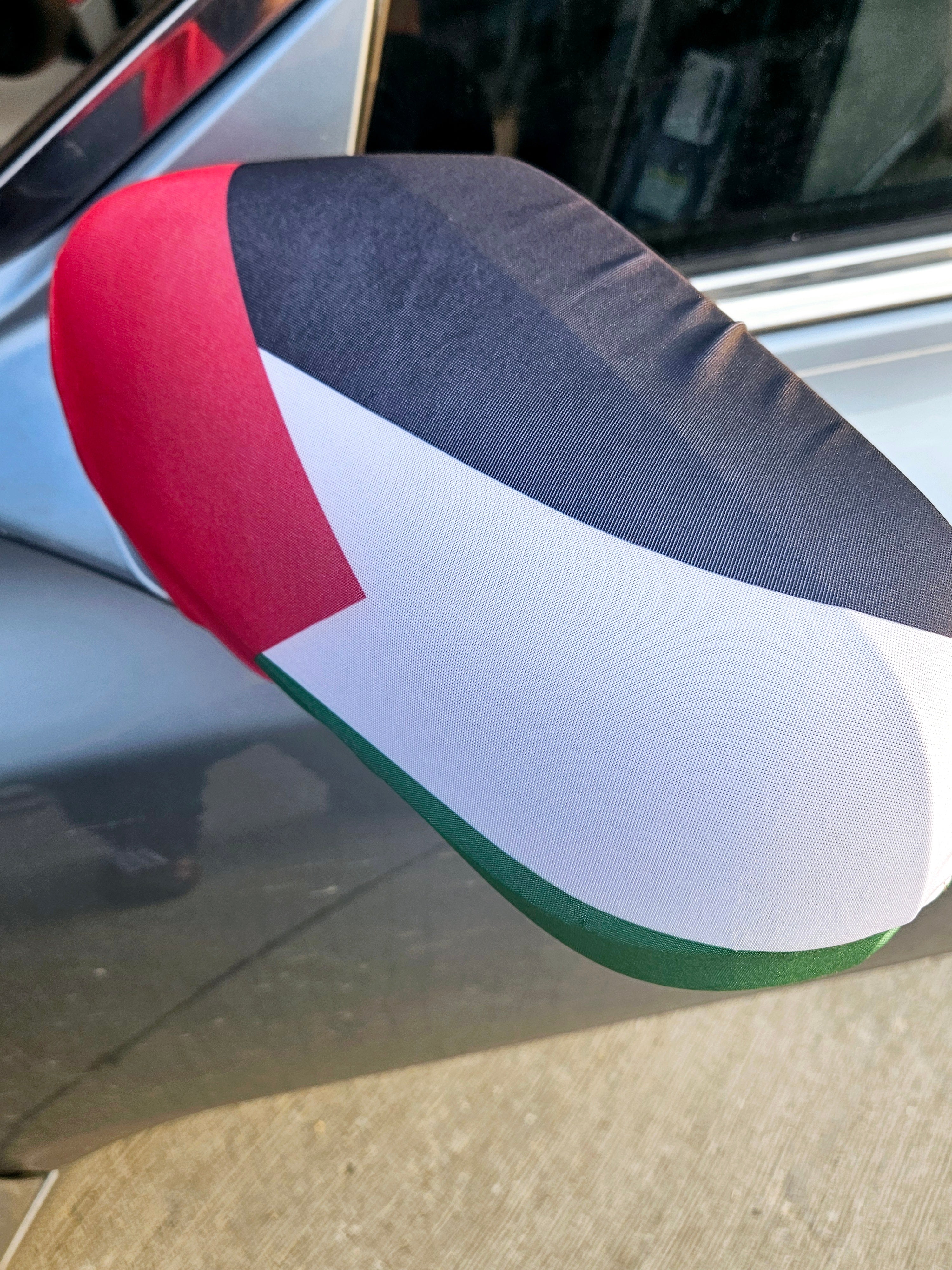 Palestine Car Side Mirror Cover - 2 pack