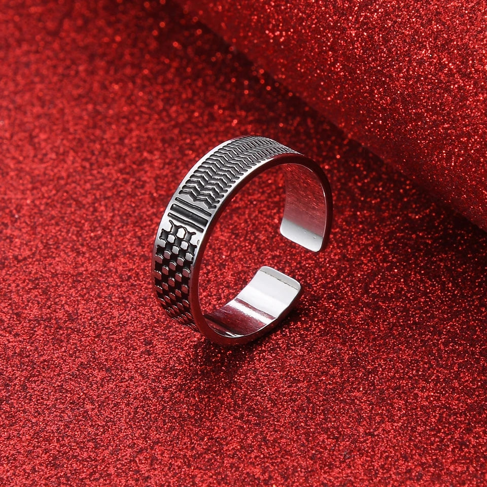 Keffiyeh Ring Adjustable - Habibi Heritage